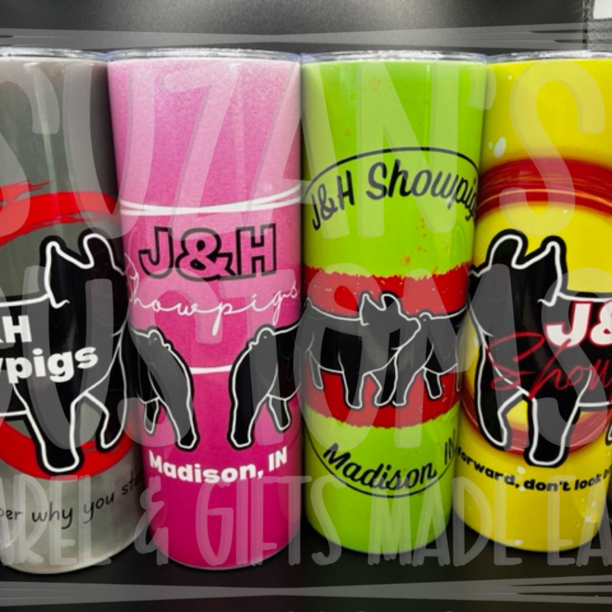 J&H Showpig Tumblers