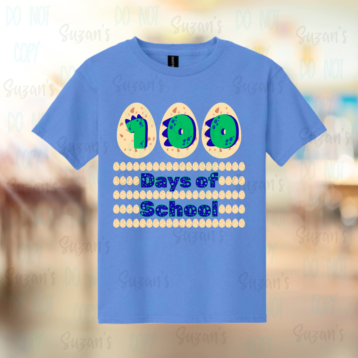 100 Days of School - Dino Egg