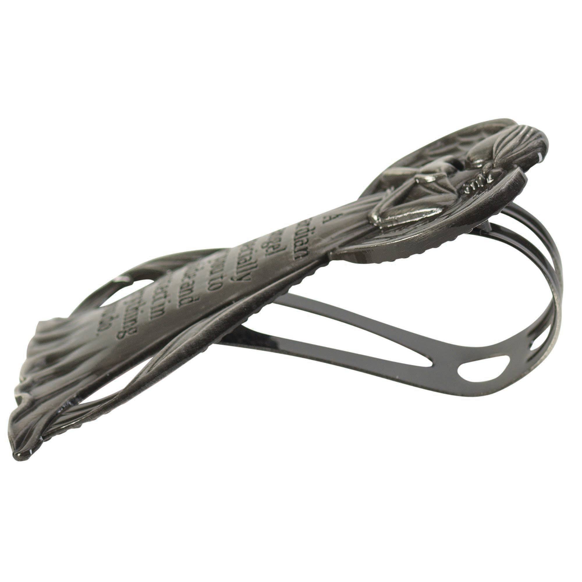 Auto Visor Clip Silver Guardian Angel