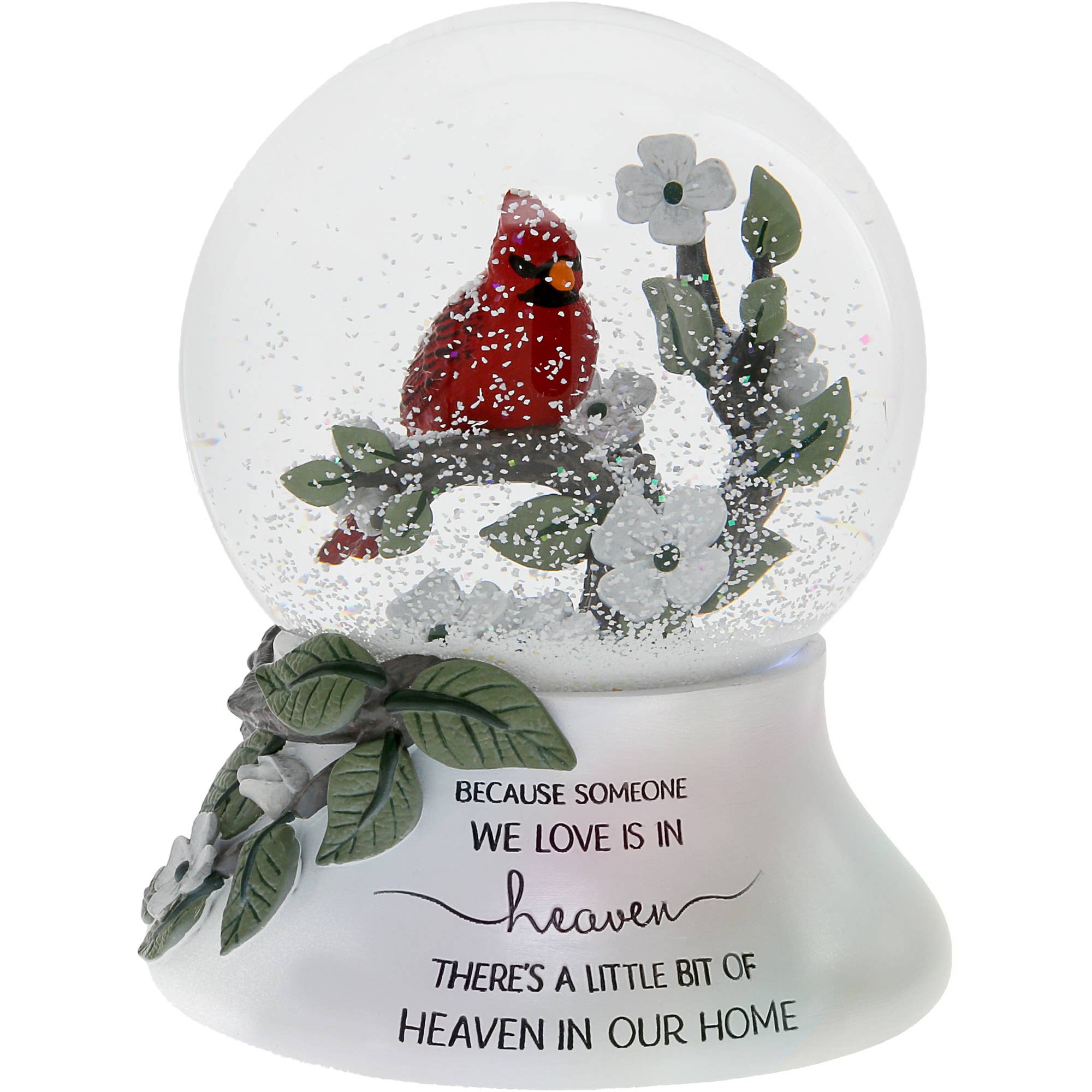 Heaven In Our Home - LED Lit, 120mm Musical Water Globe