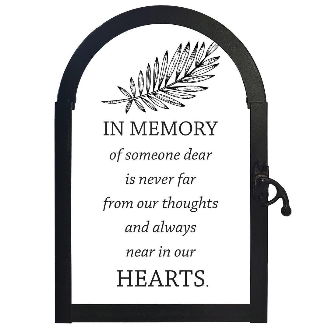 In Memory Of Someone Dear Bereavement Filigree Lantern