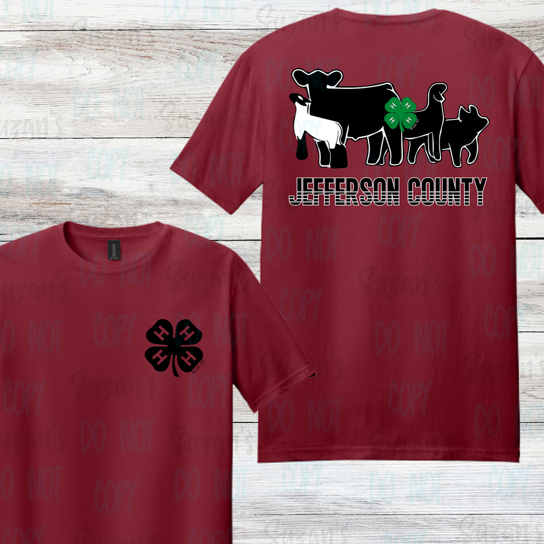 4H Livestock Tee