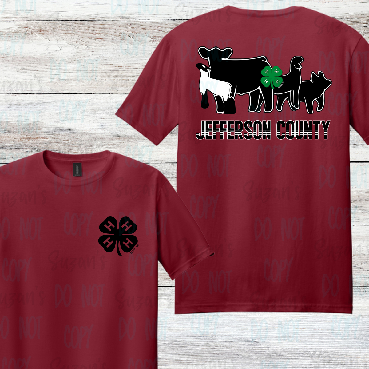 4H Livestock Tee