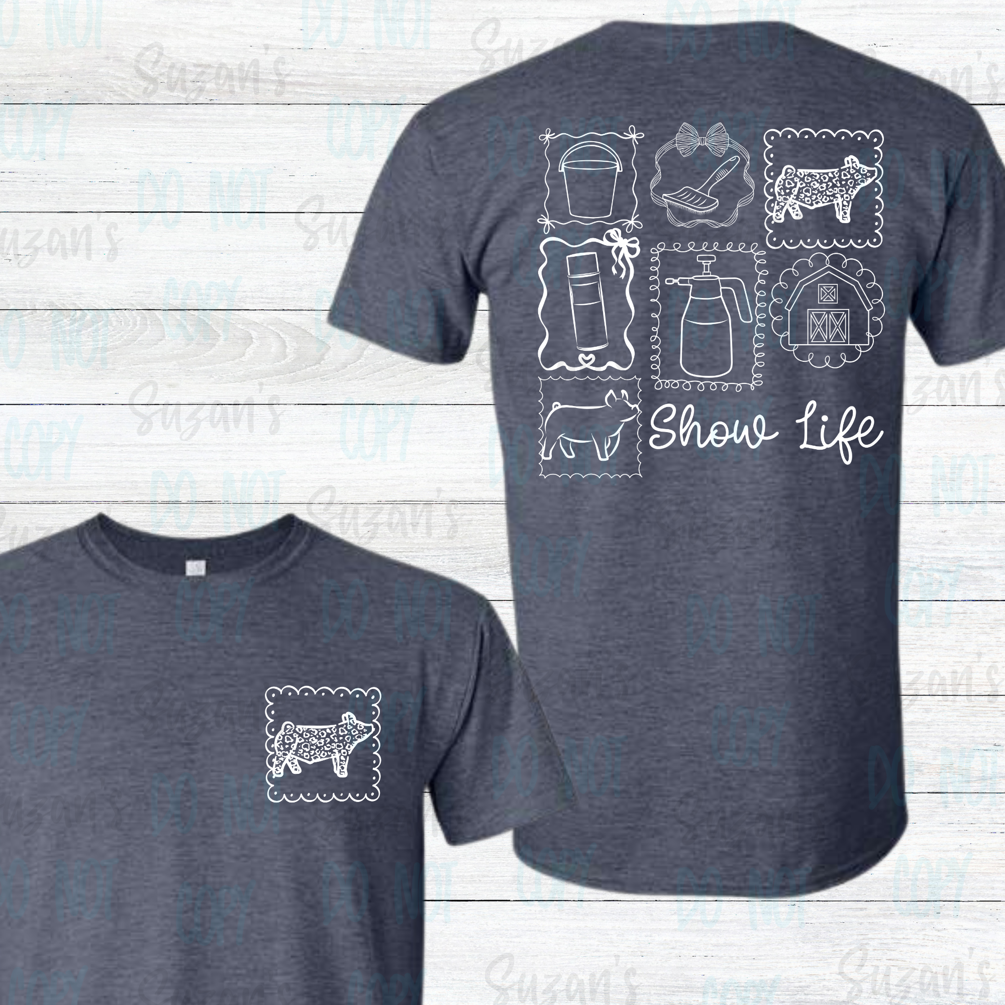Show Pig Stamp