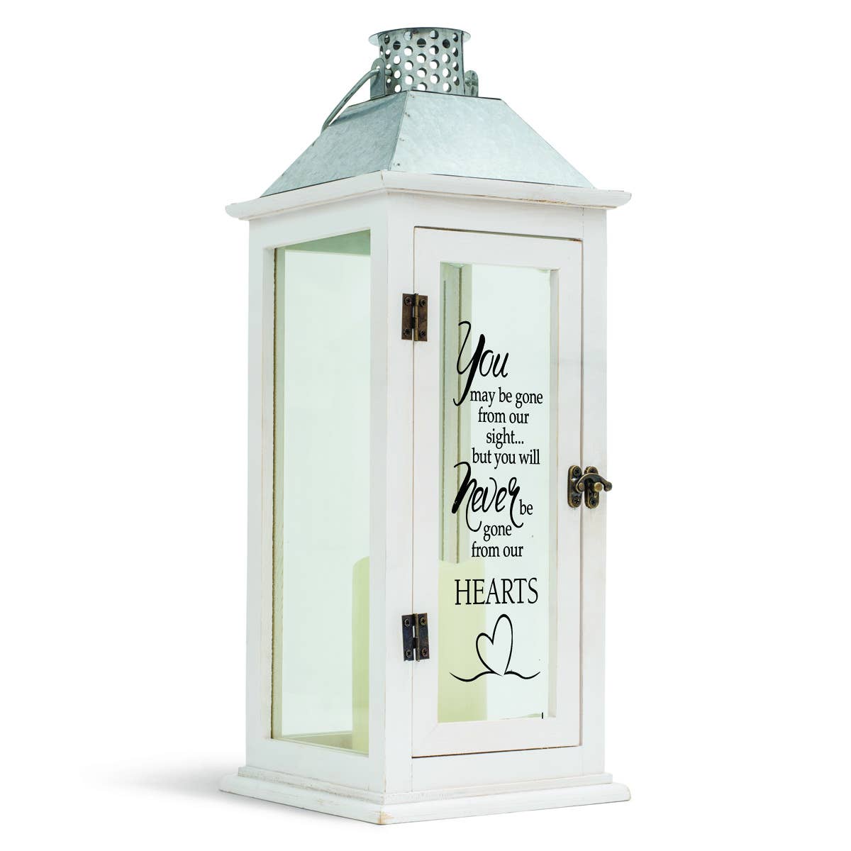 YOU MAY BE GONE FROM OUR SIGHT LANTERN