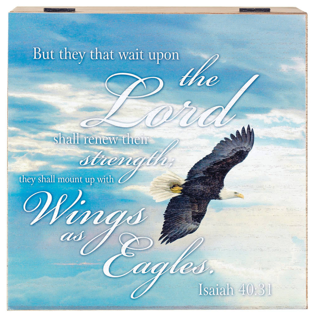 EAGLE WINDCHIME BUT THEY THAT WAIT