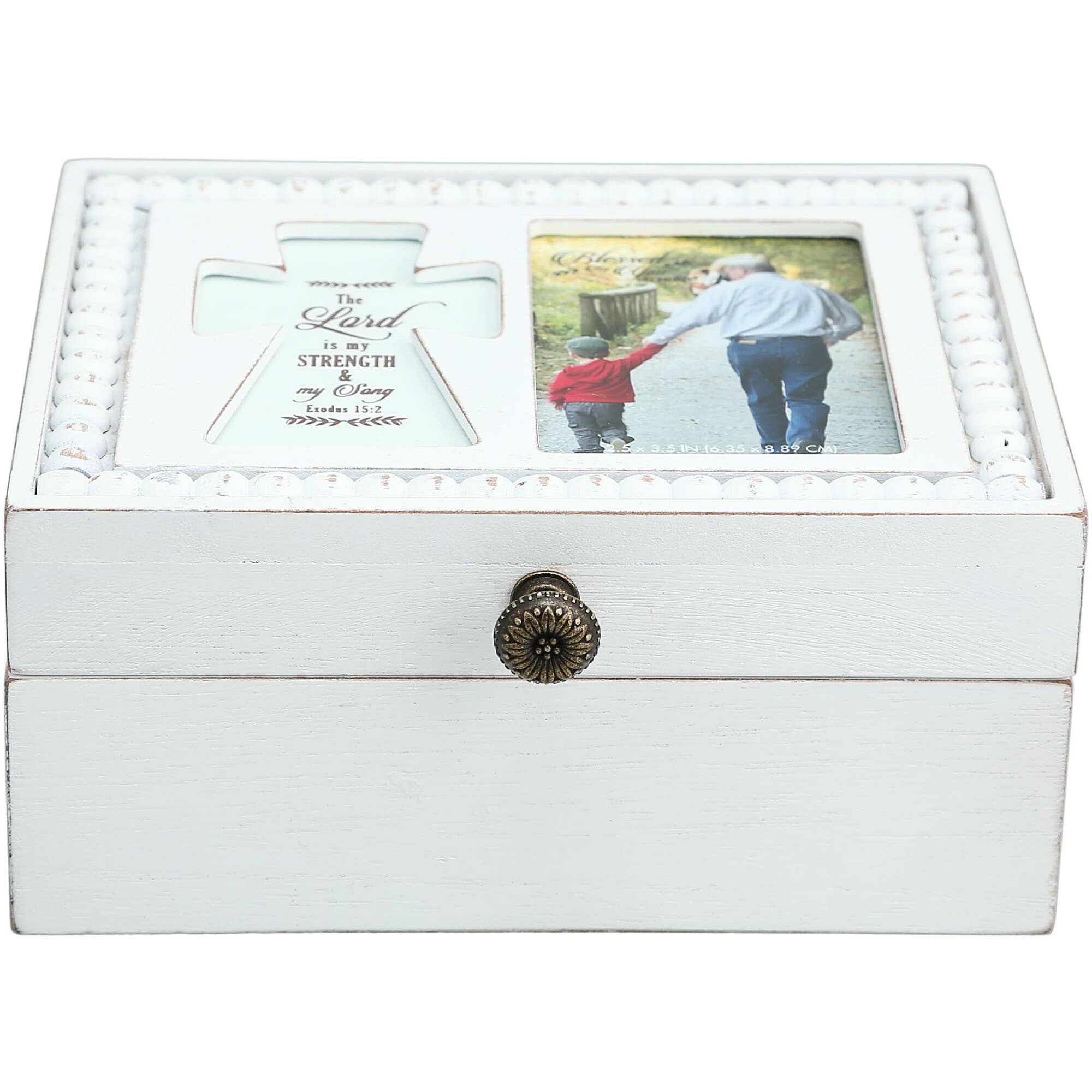 The Lord - 6.5" x 5" Prayer Box with Photo Frame