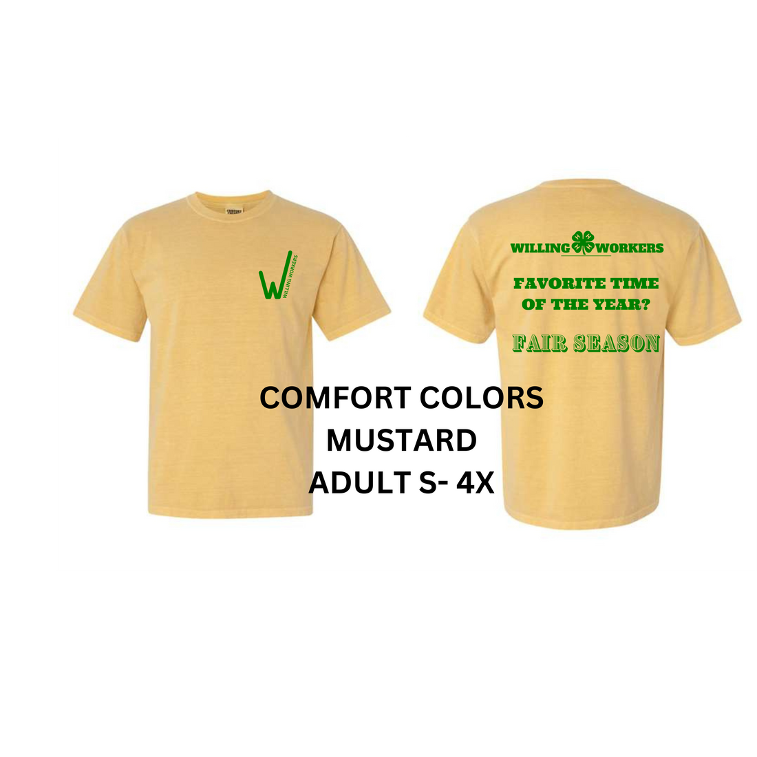 Willing Workers T-shirts (CC)