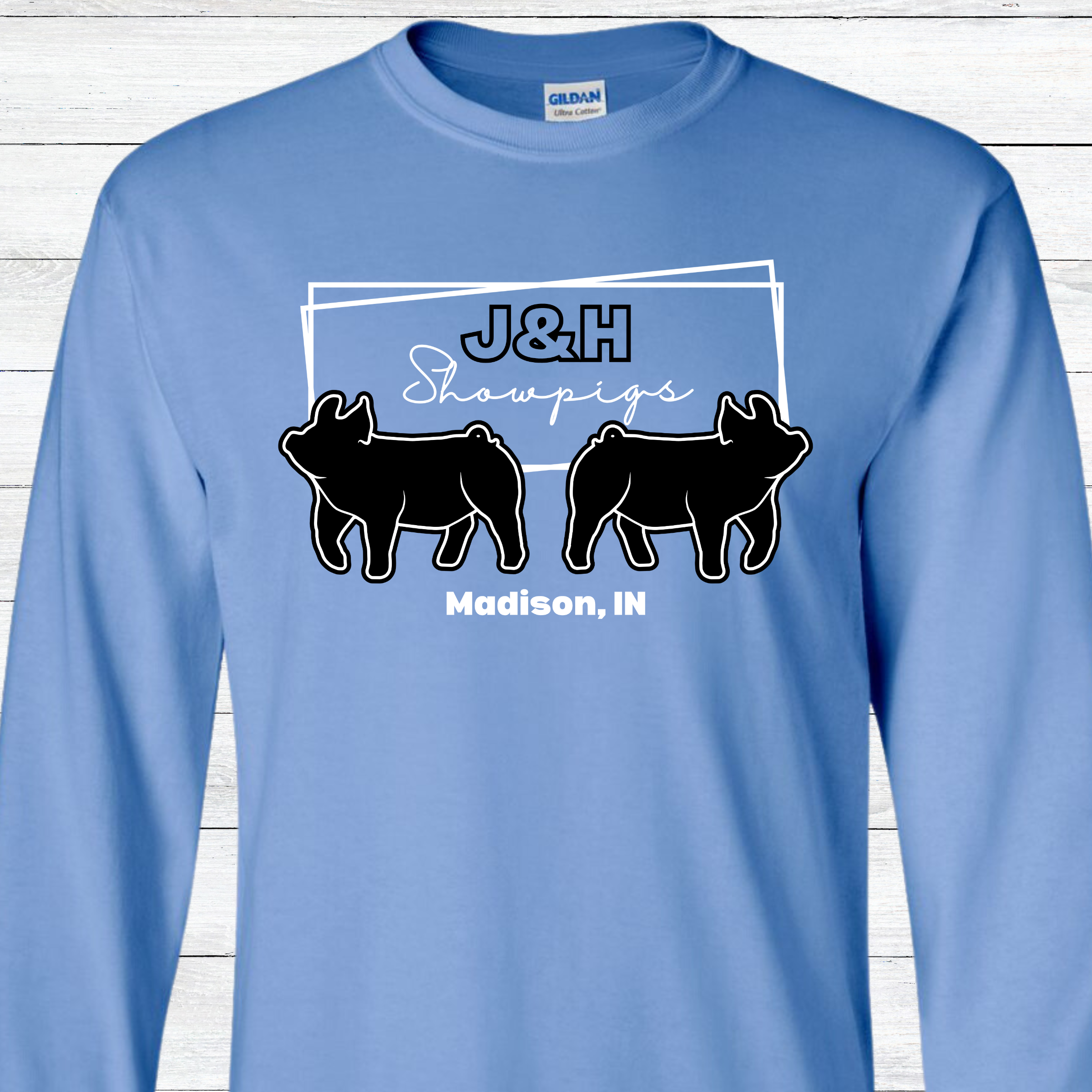 J&amp;H Showpigs.2 LONG SLEEVE