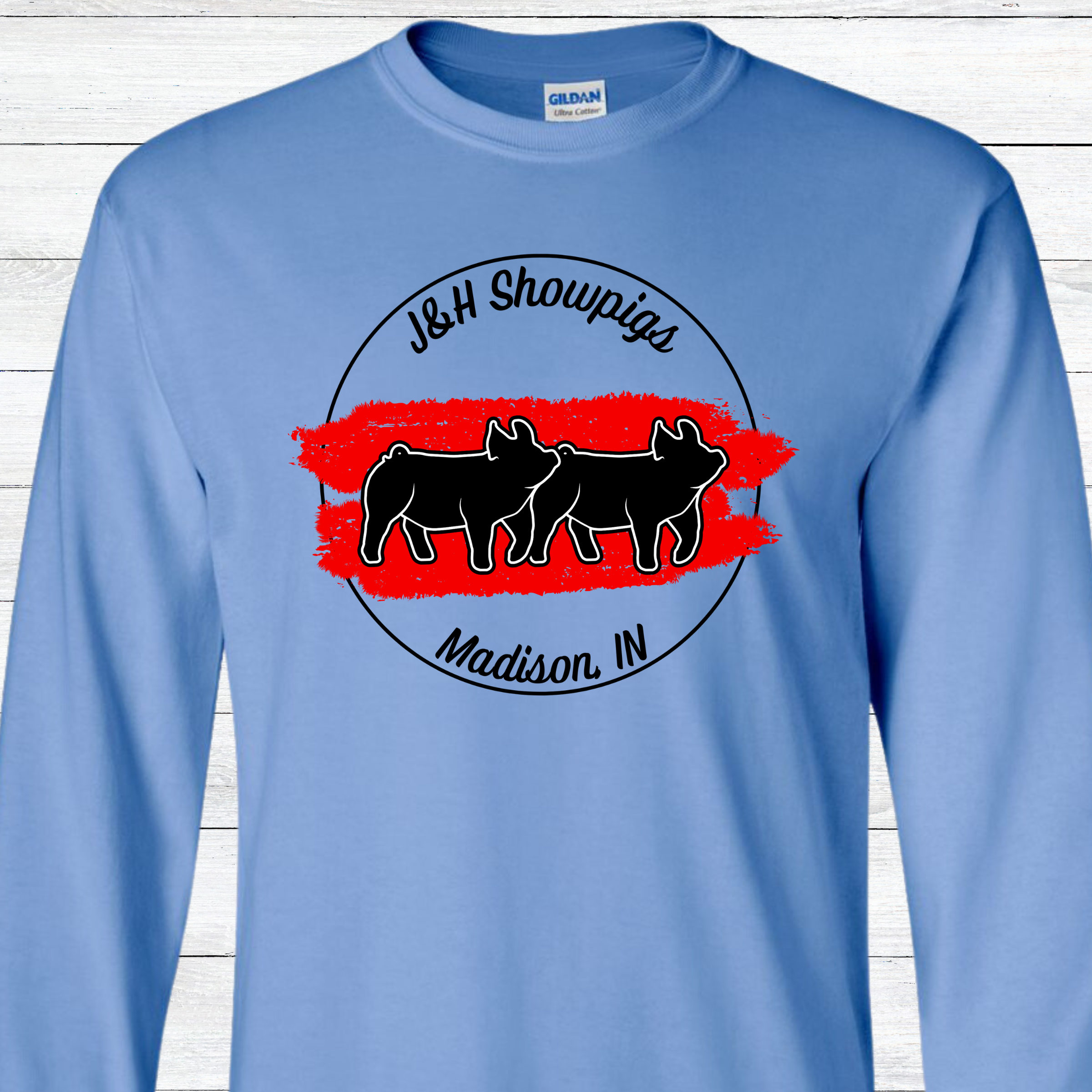 J&H Showpigs.4 LONG SLEEVE