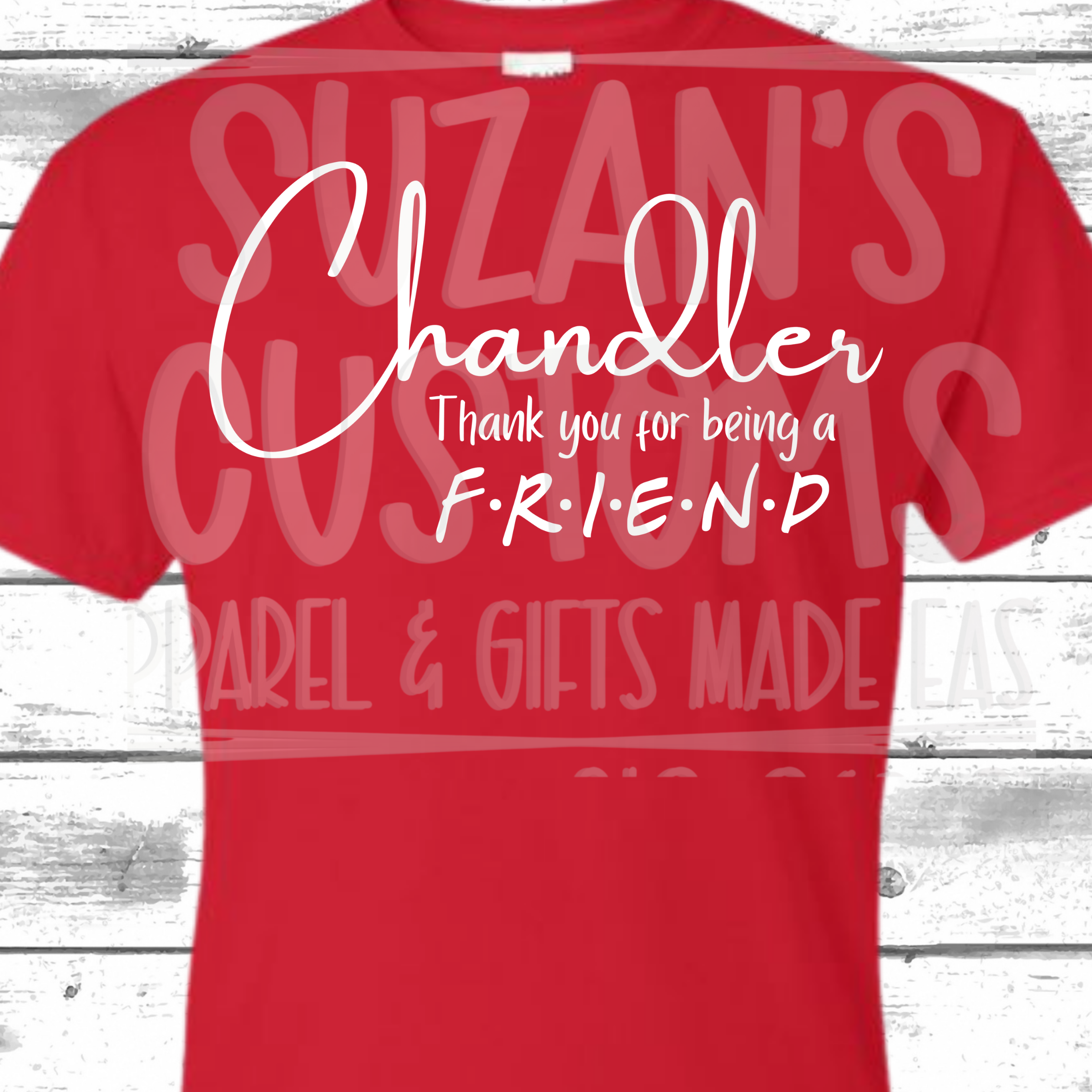 Thank You for Being A Friend-TRANSFER ONLY