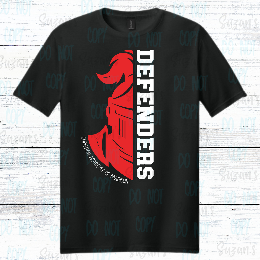 Defenders Knight Head Split Tee/LS