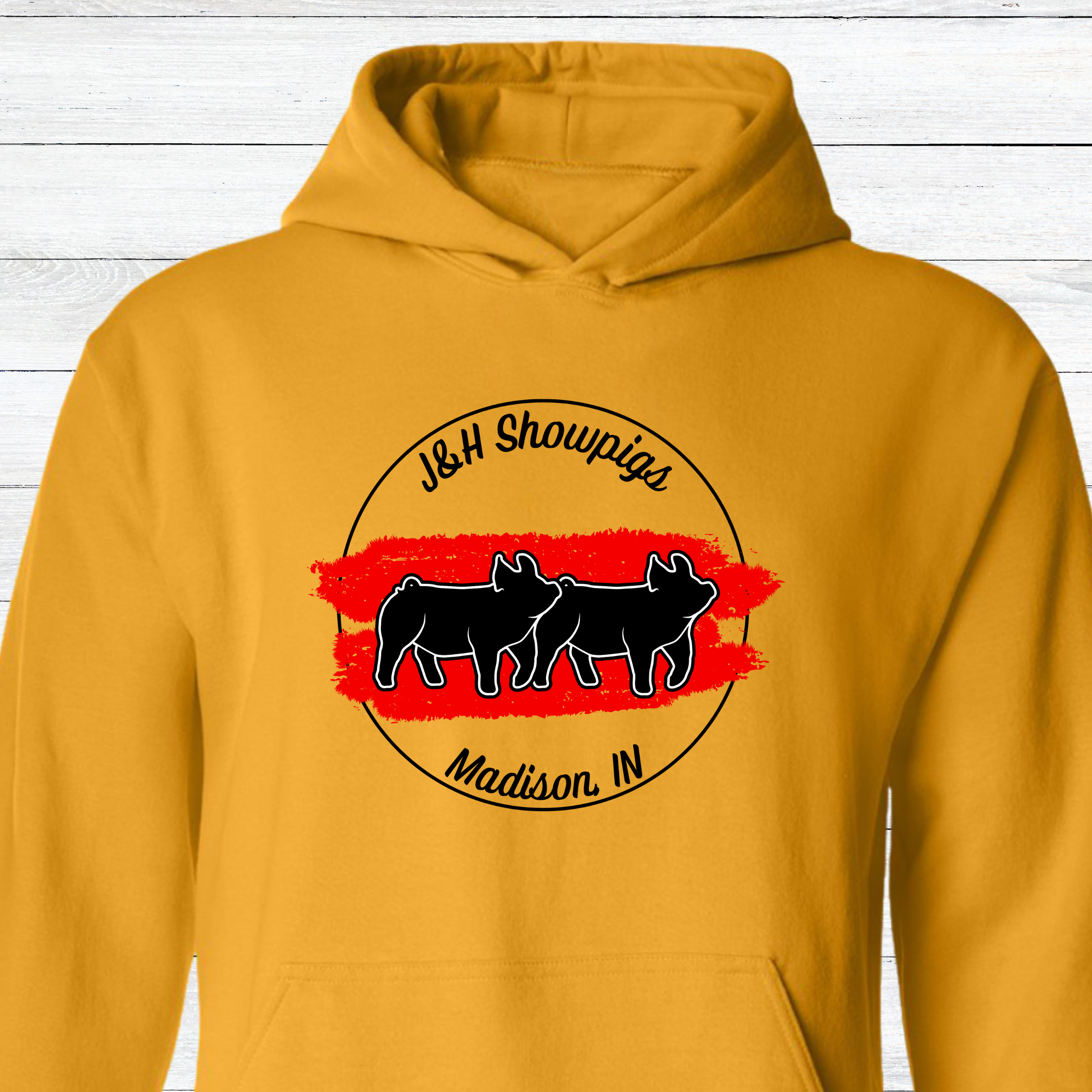 J&H Showpigs.4 HOODIE