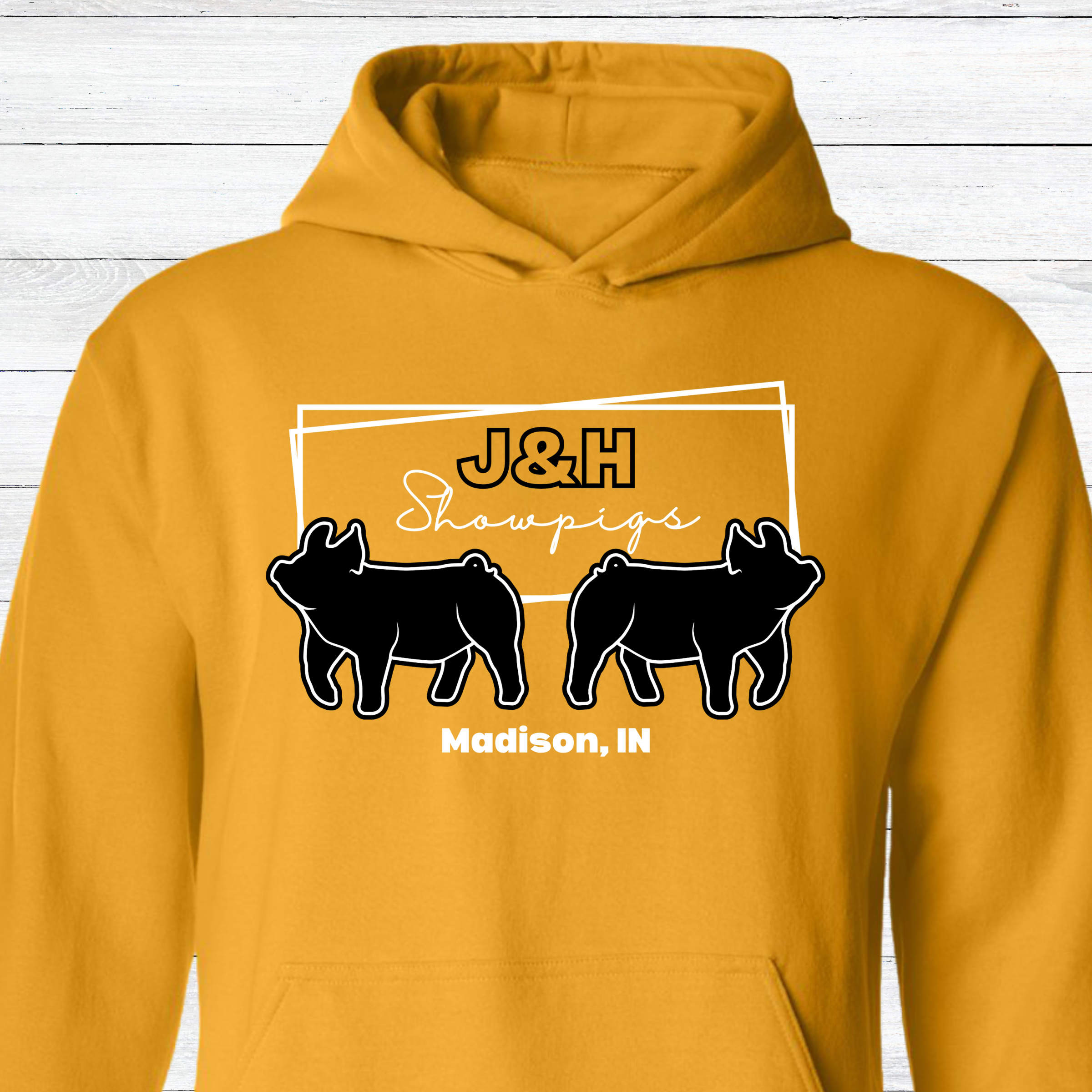 J&H Showpigs.2 HOODIE