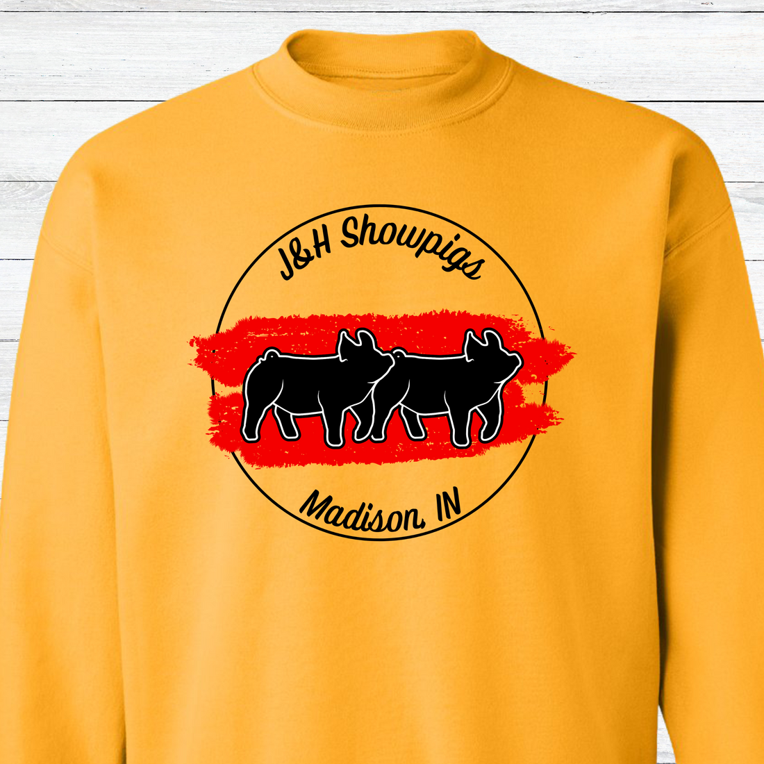 J&H Showpigs.4 CREWNECK