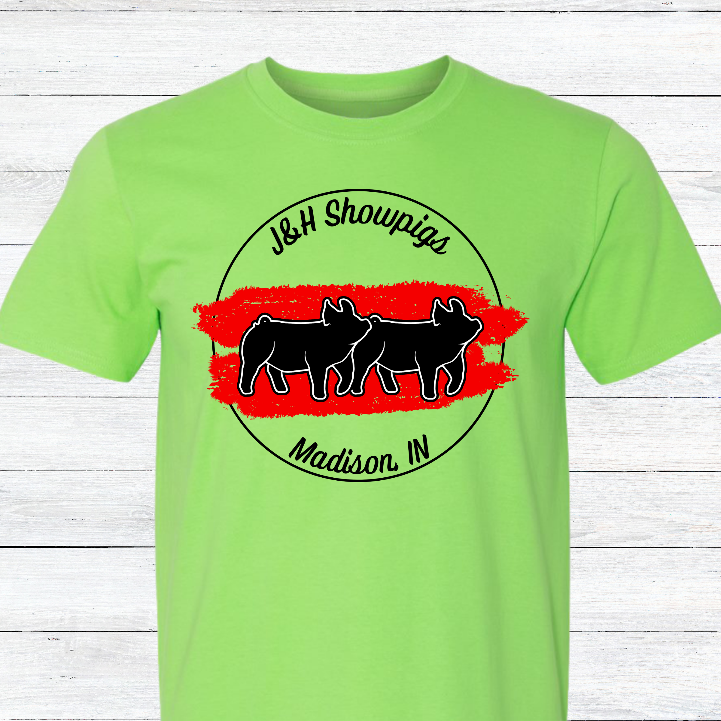 J&amp;H Showpigs.4 TEE