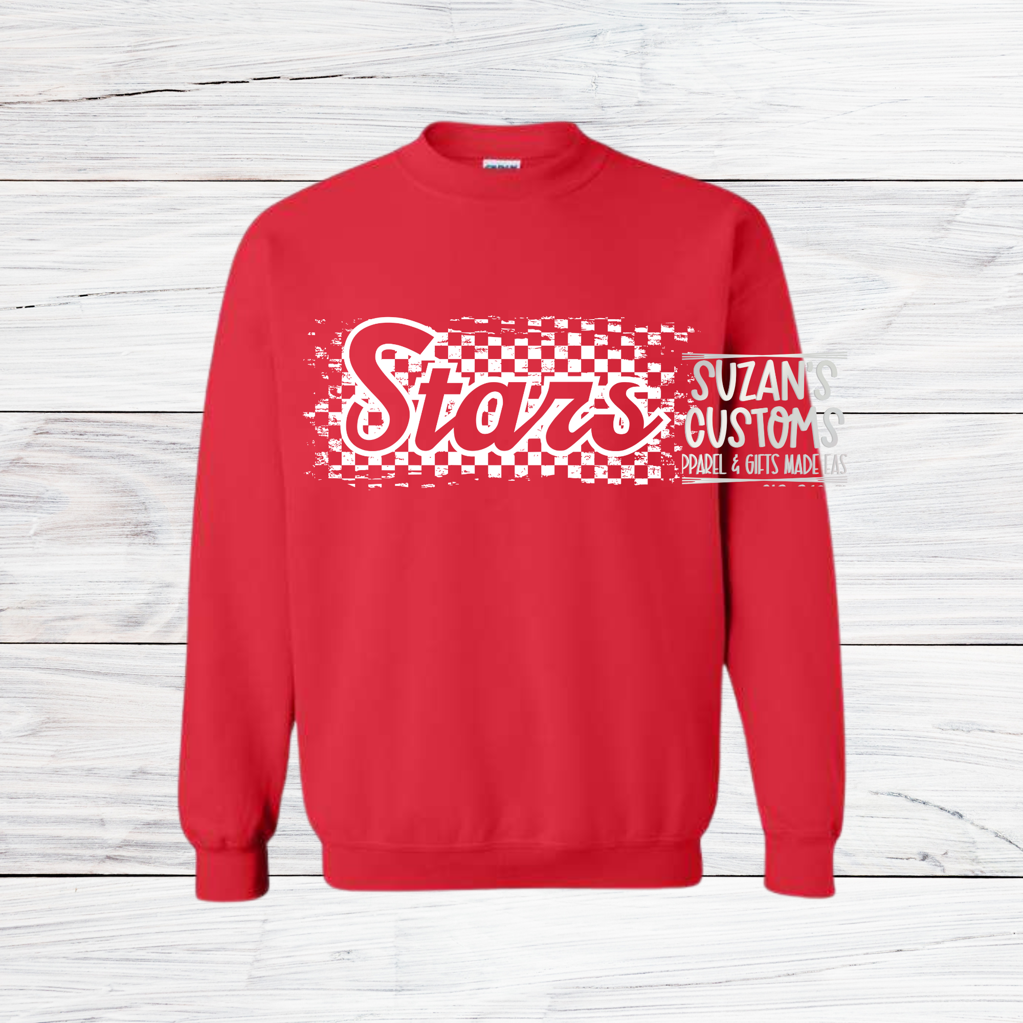 Lydia Middleton Stars Checkered