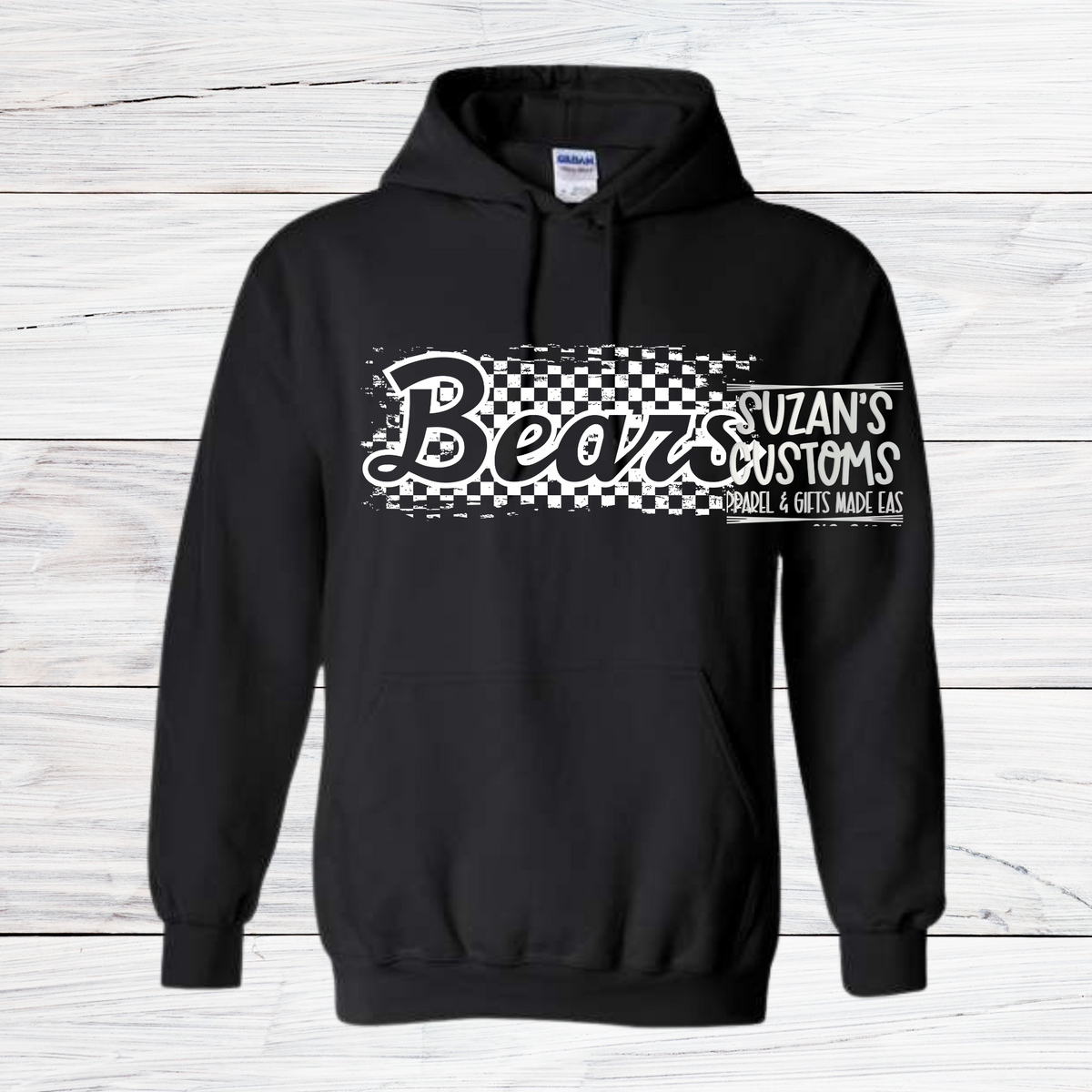 Madison Bears Checkered one color