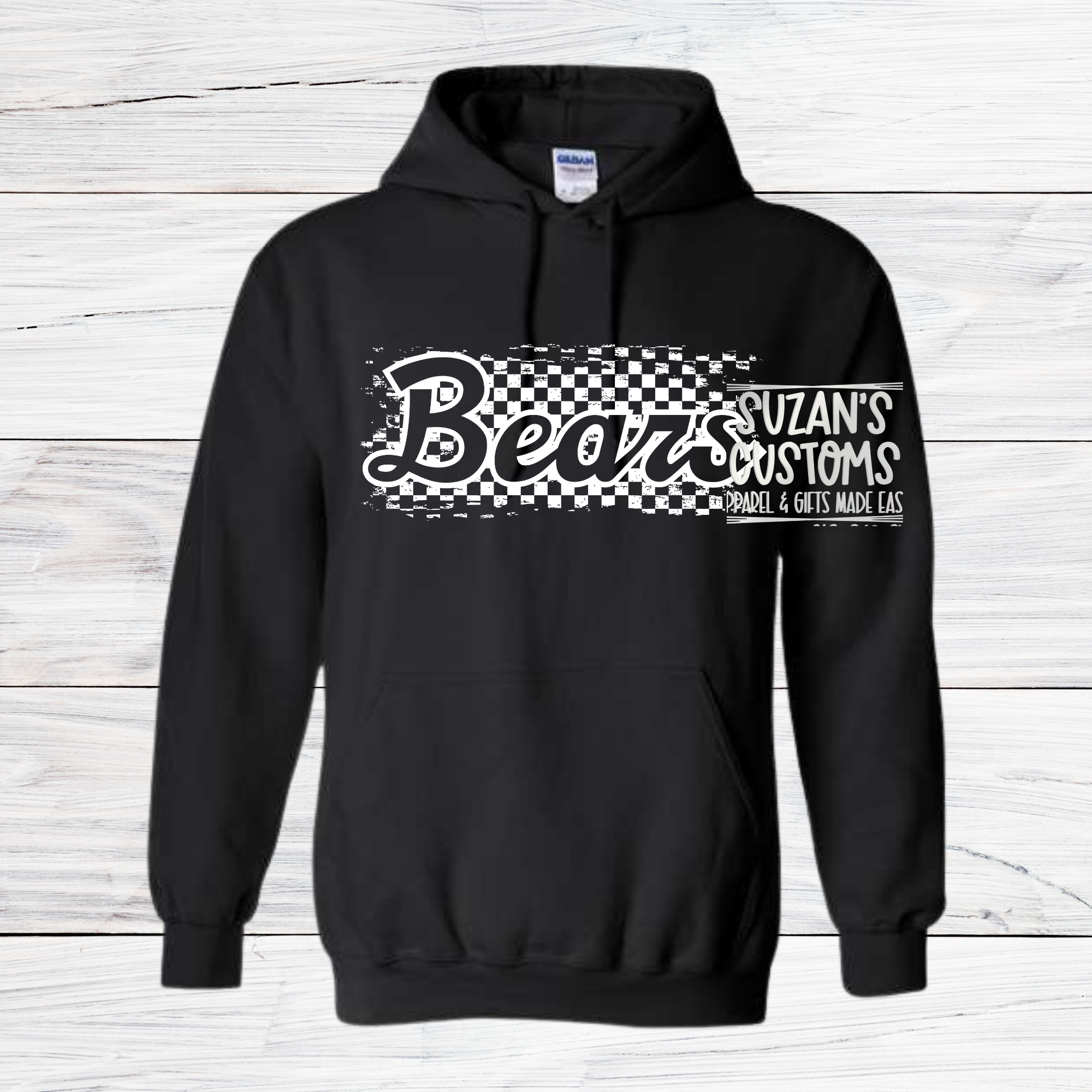 Madison Bears Checkered one color