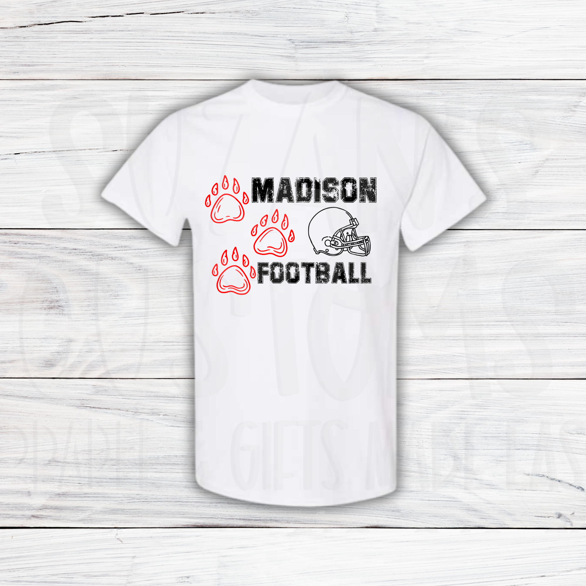 Football Paw Print