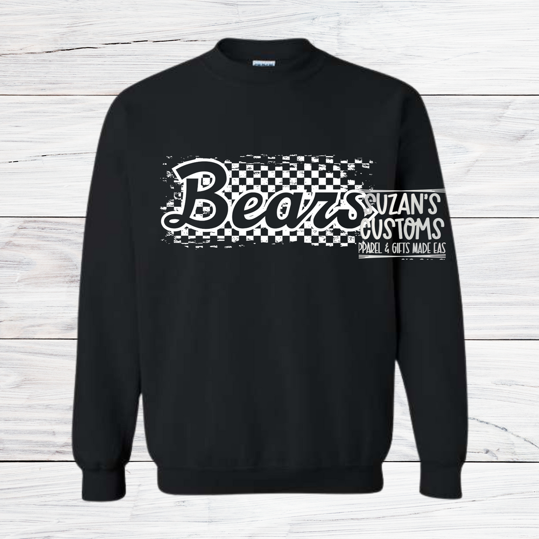 Madison Bears Checkered one color