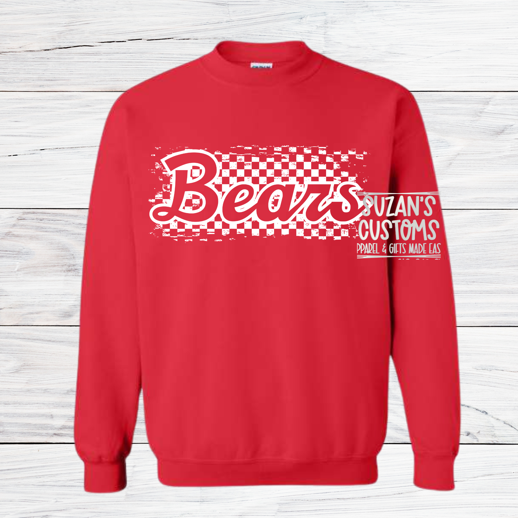 Madison Bears Checkered one color