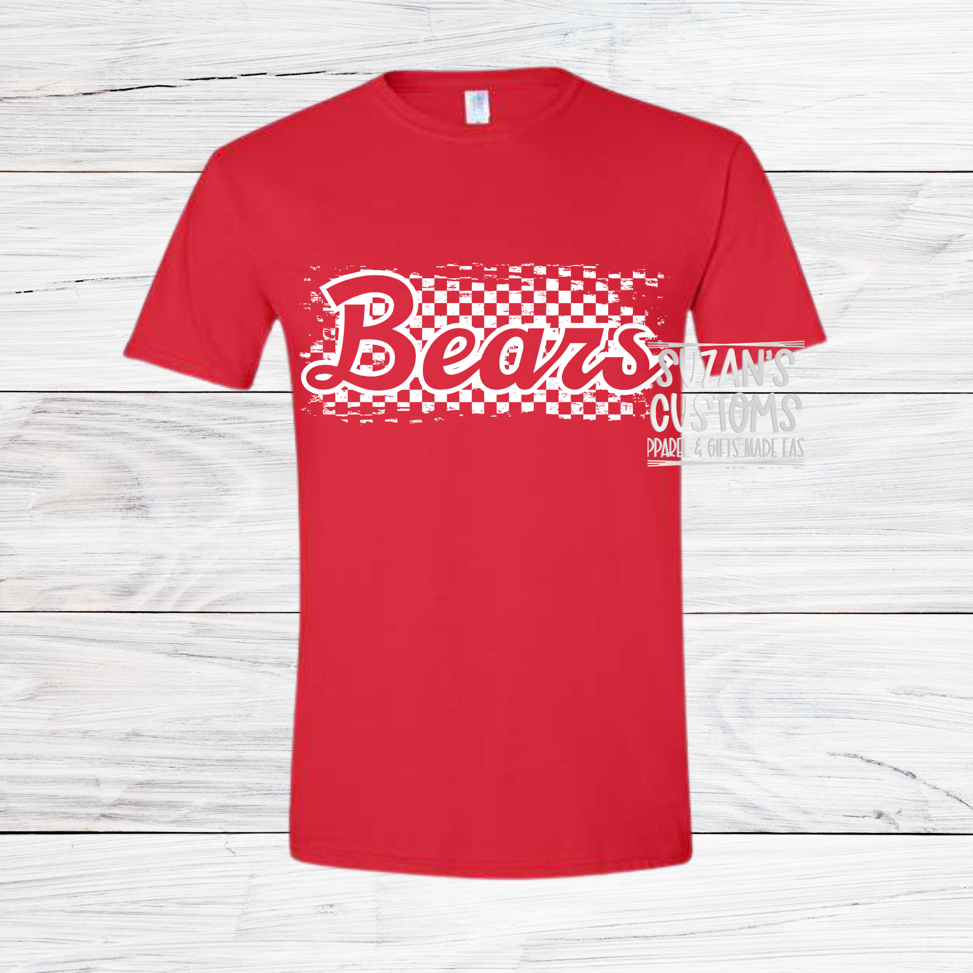 Madison Bears Checkered one color