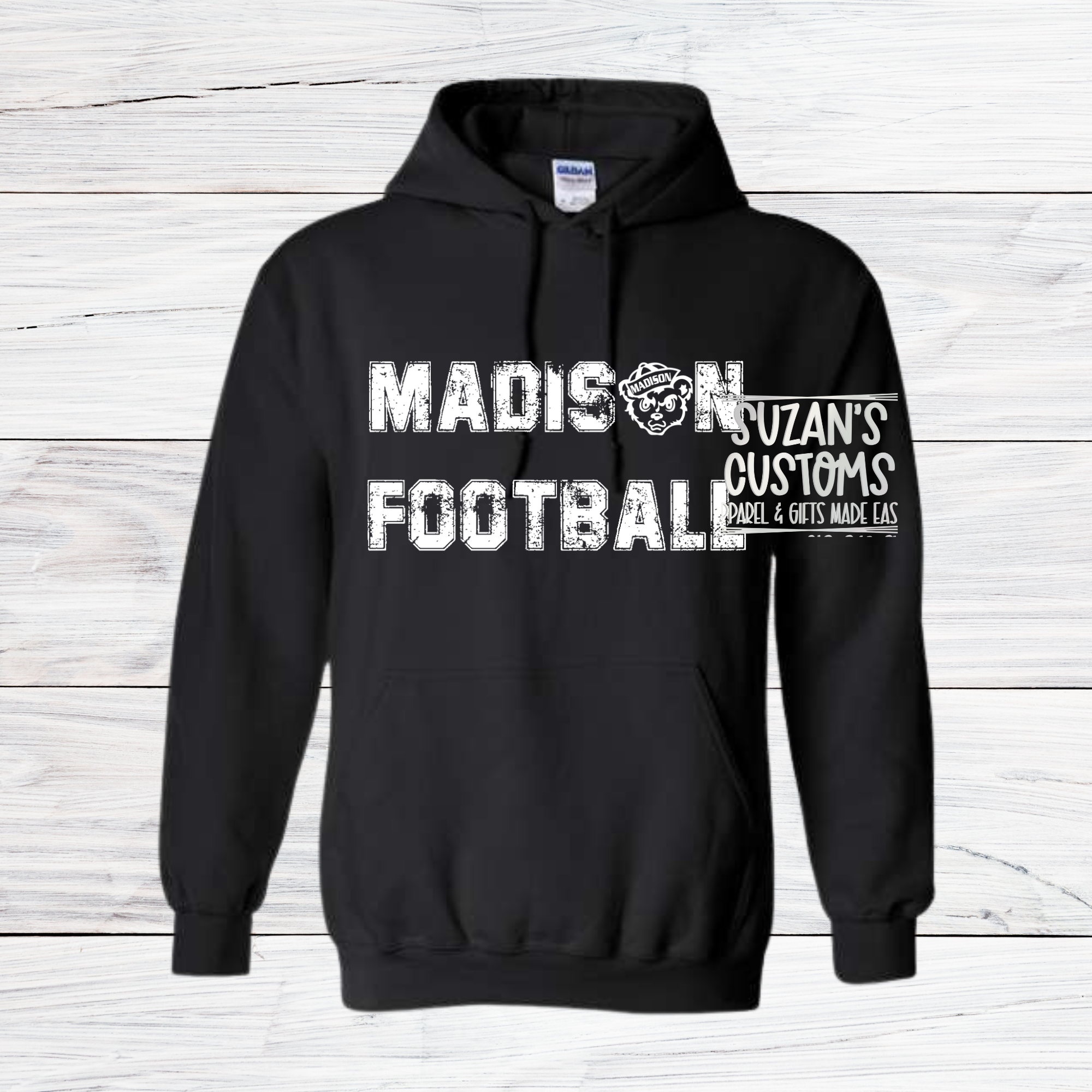 Madison Football Distressed