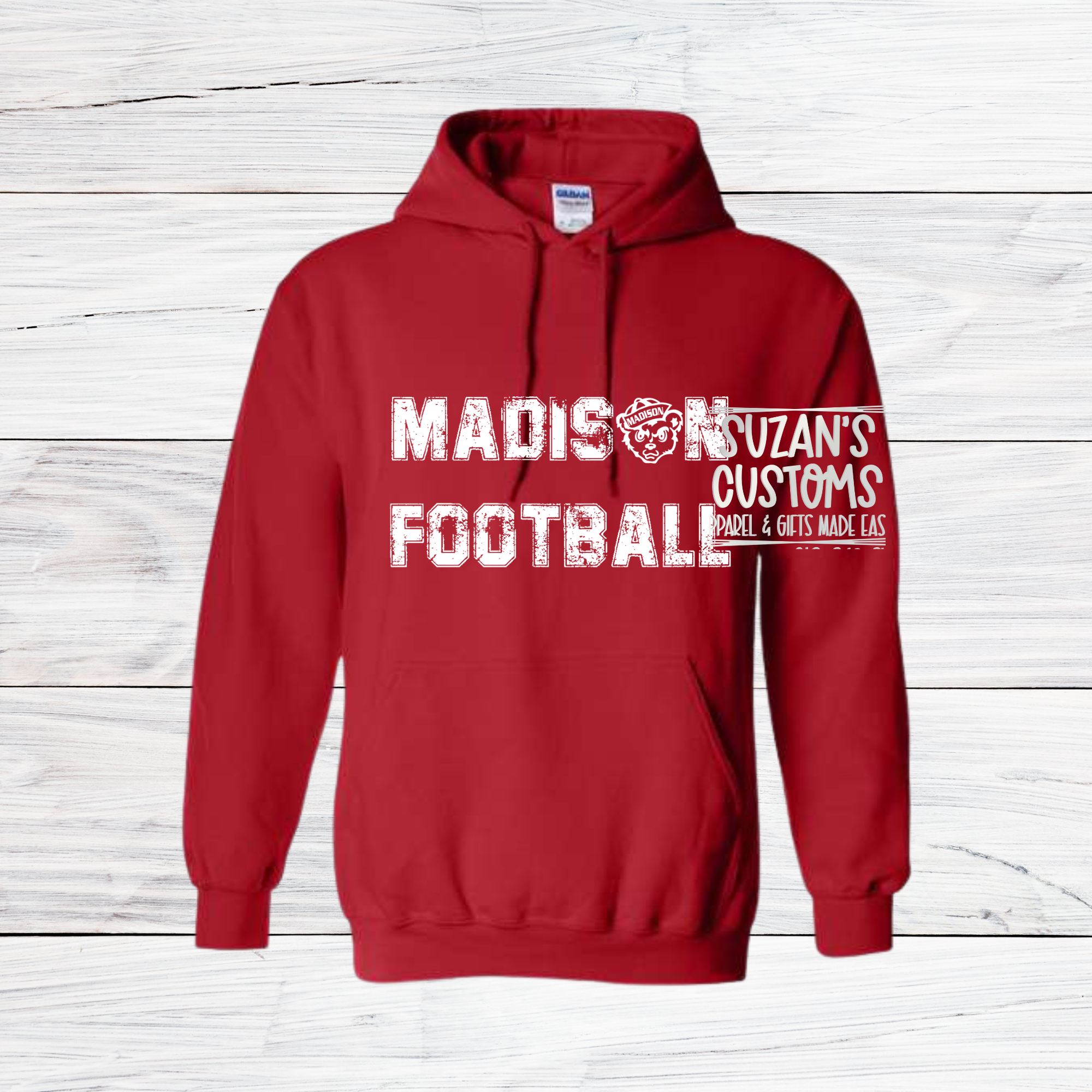 Madison Football Distressed