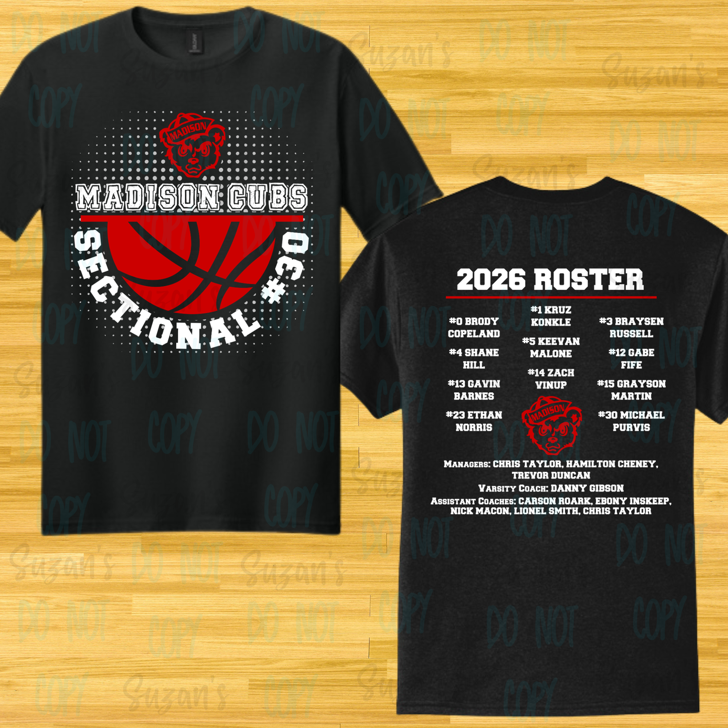 2026 Madison Cubs Sectionals