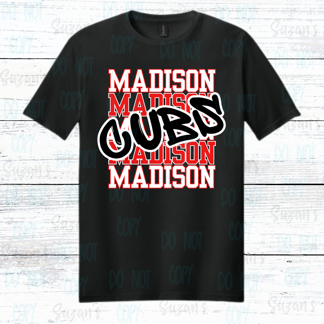 Madison Stacked Graffiti