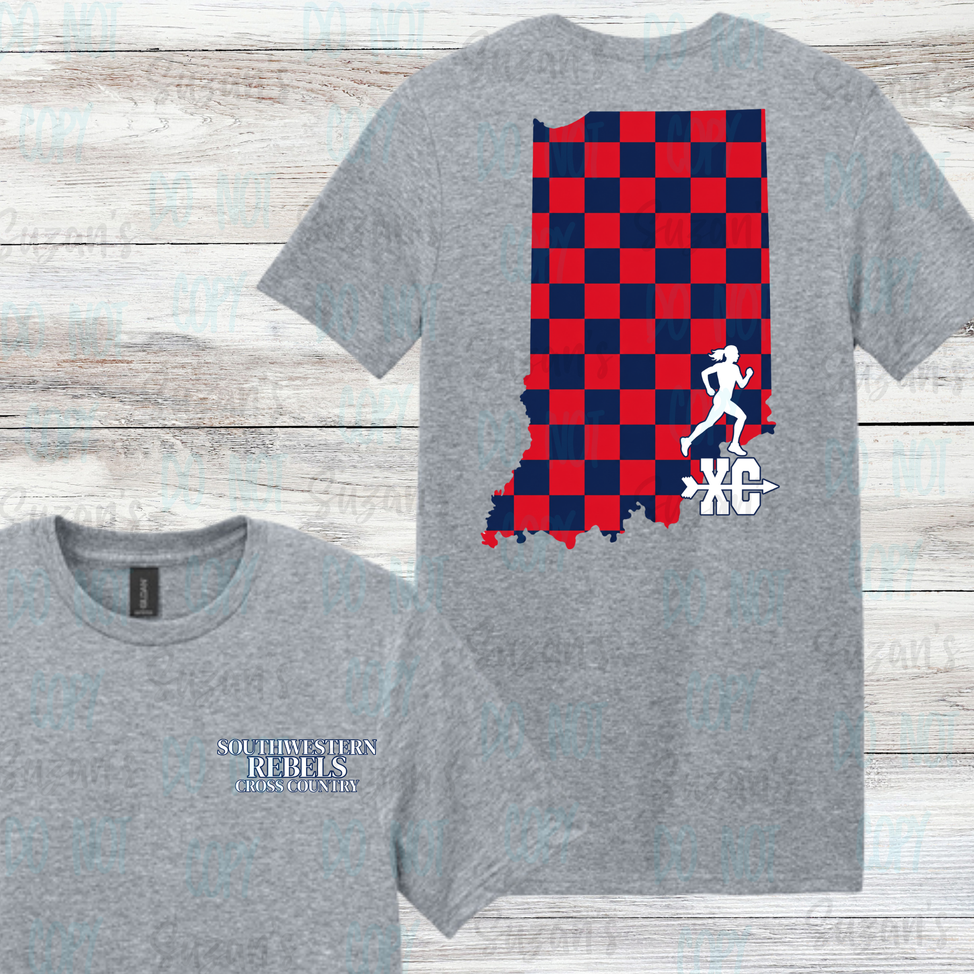 Southwestern Girls Cross Country Checker Indiana