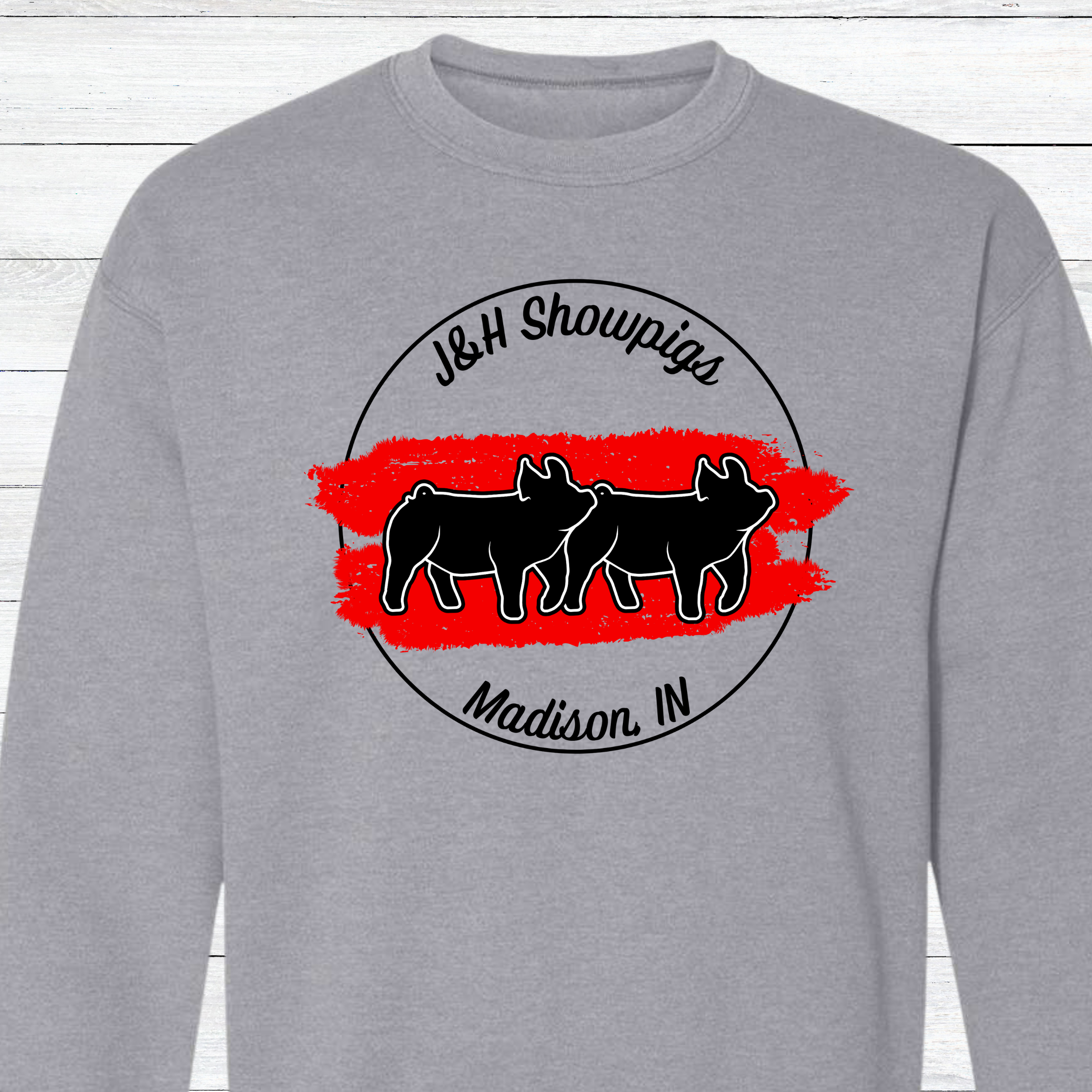 J&H Showpigs.4 CREWNECK