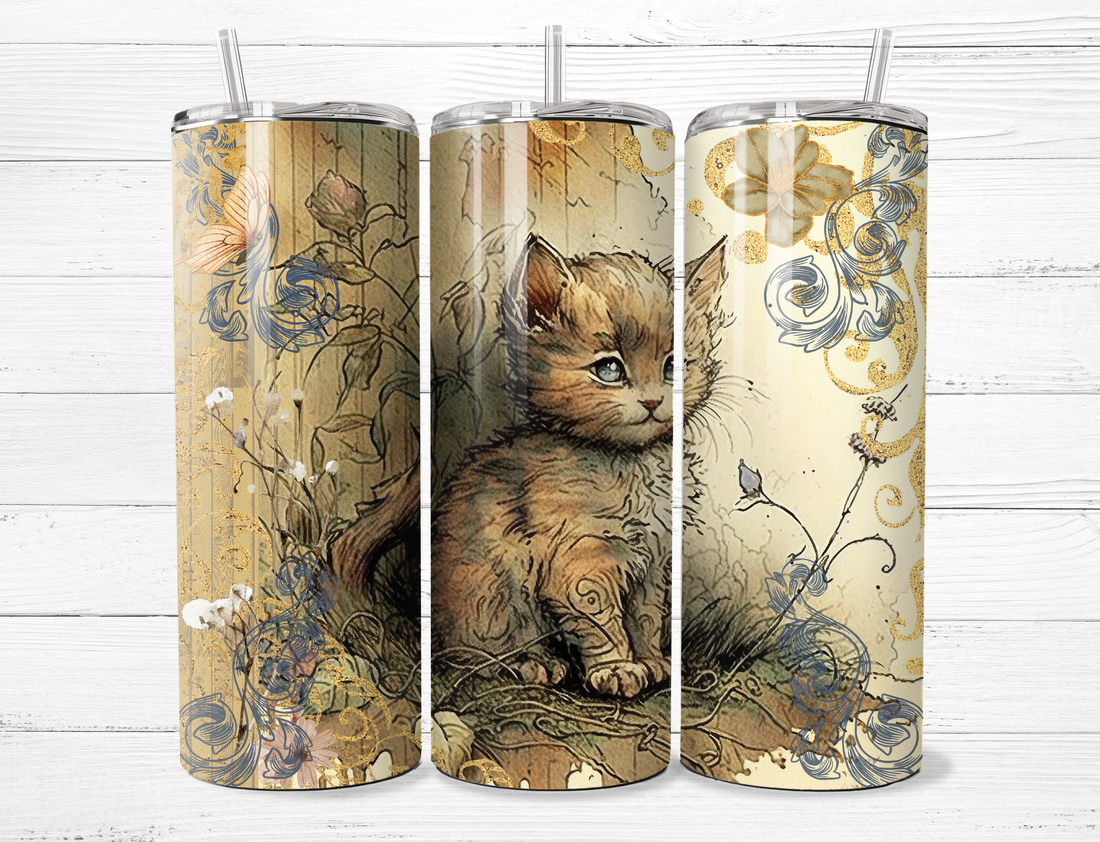 Kitten Tumbler