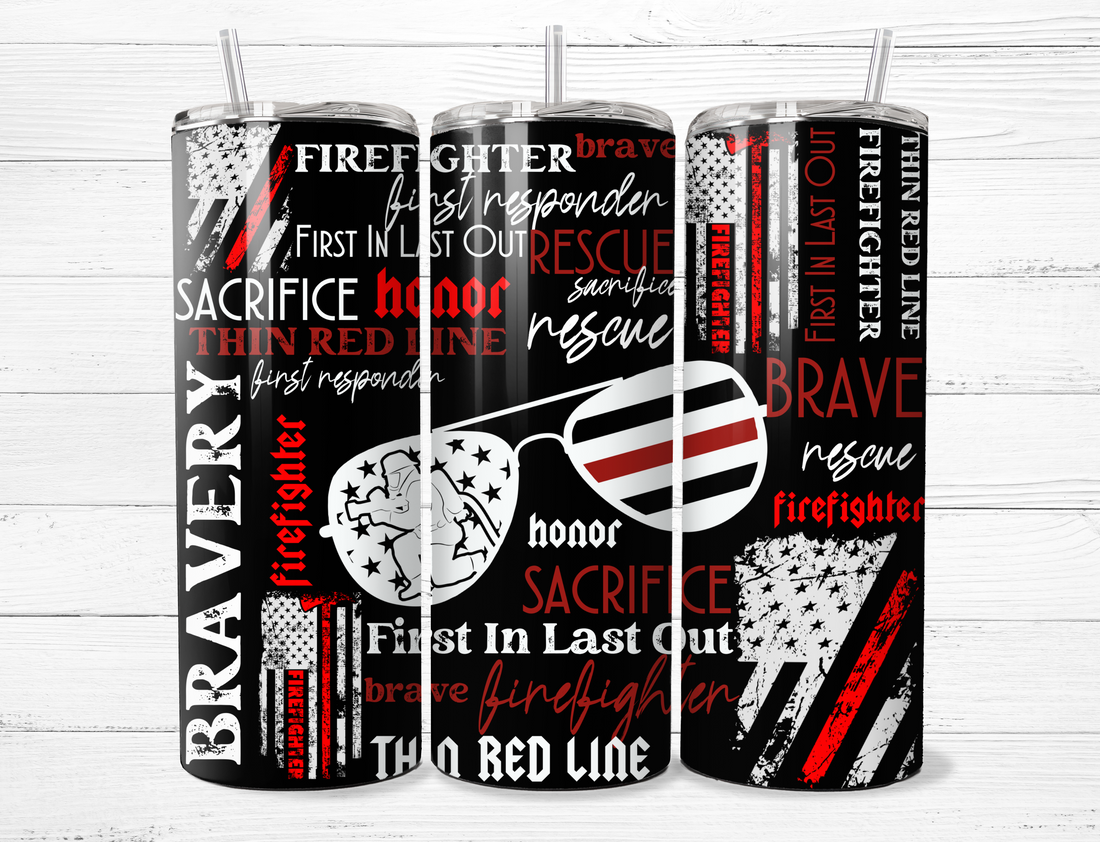 Firefighter Tumbler