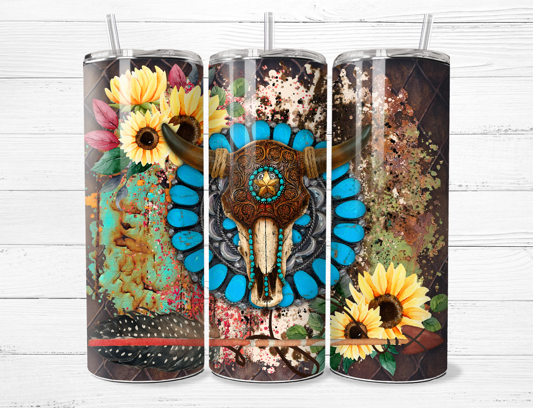 Western Longhorn Tumbler