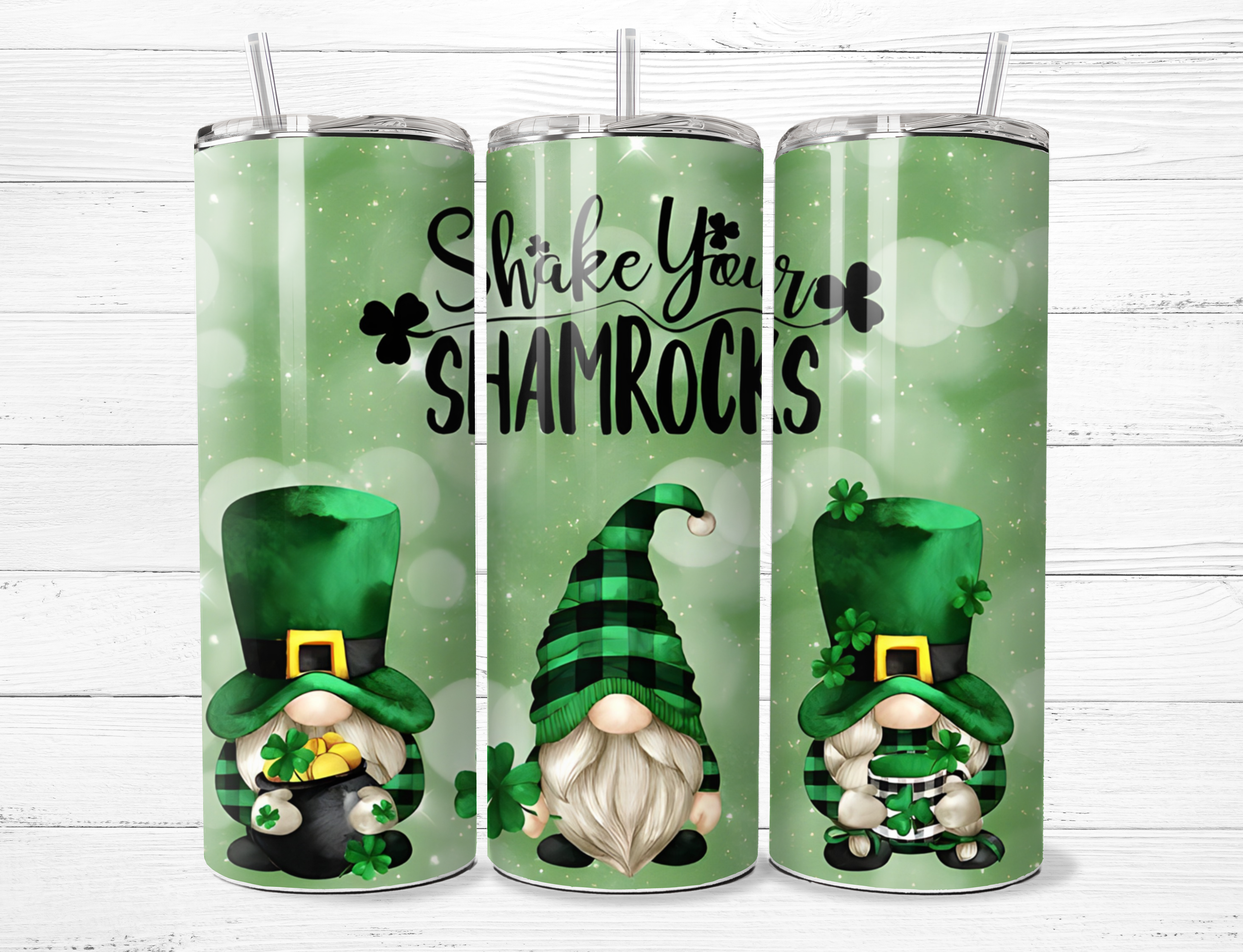 Shake Your Shamrocks Tumbler