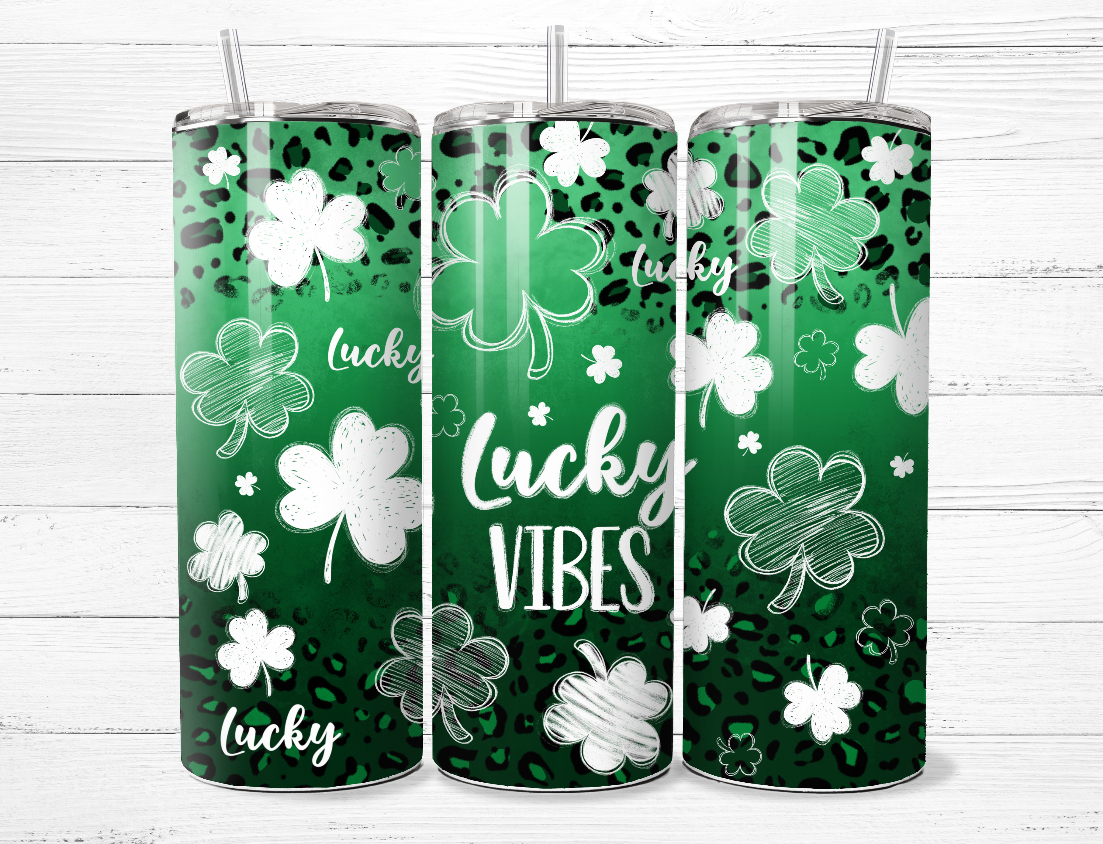 Lucky Vibes Tumbler