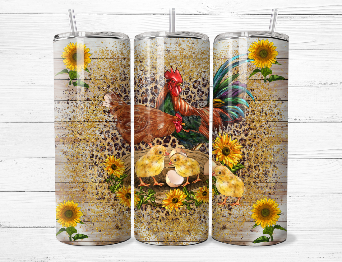 Chicken & Chicks Tumbler