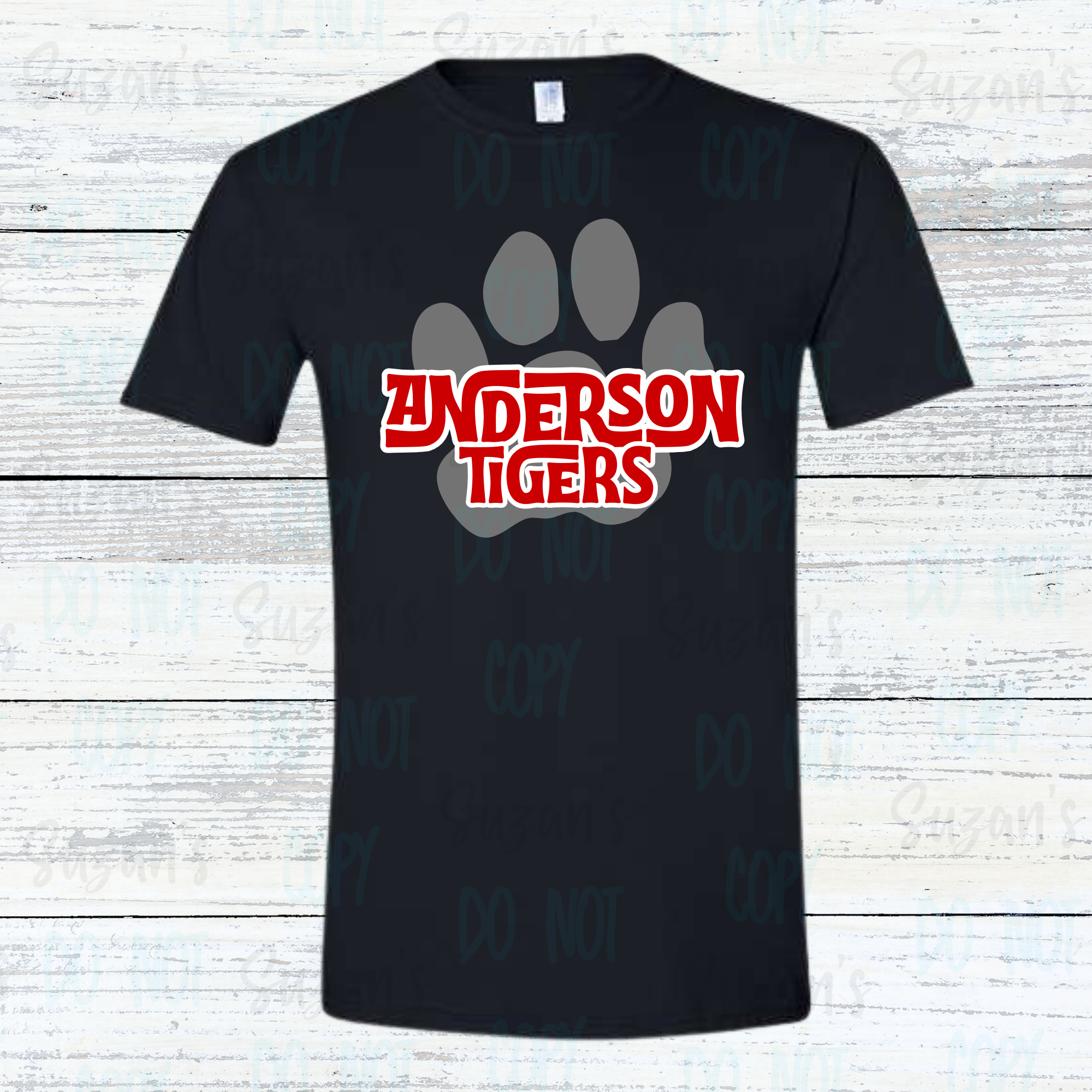Anderson Tigers Large Paw