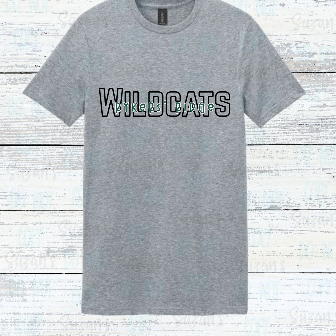 Wildcats Hollow Letters