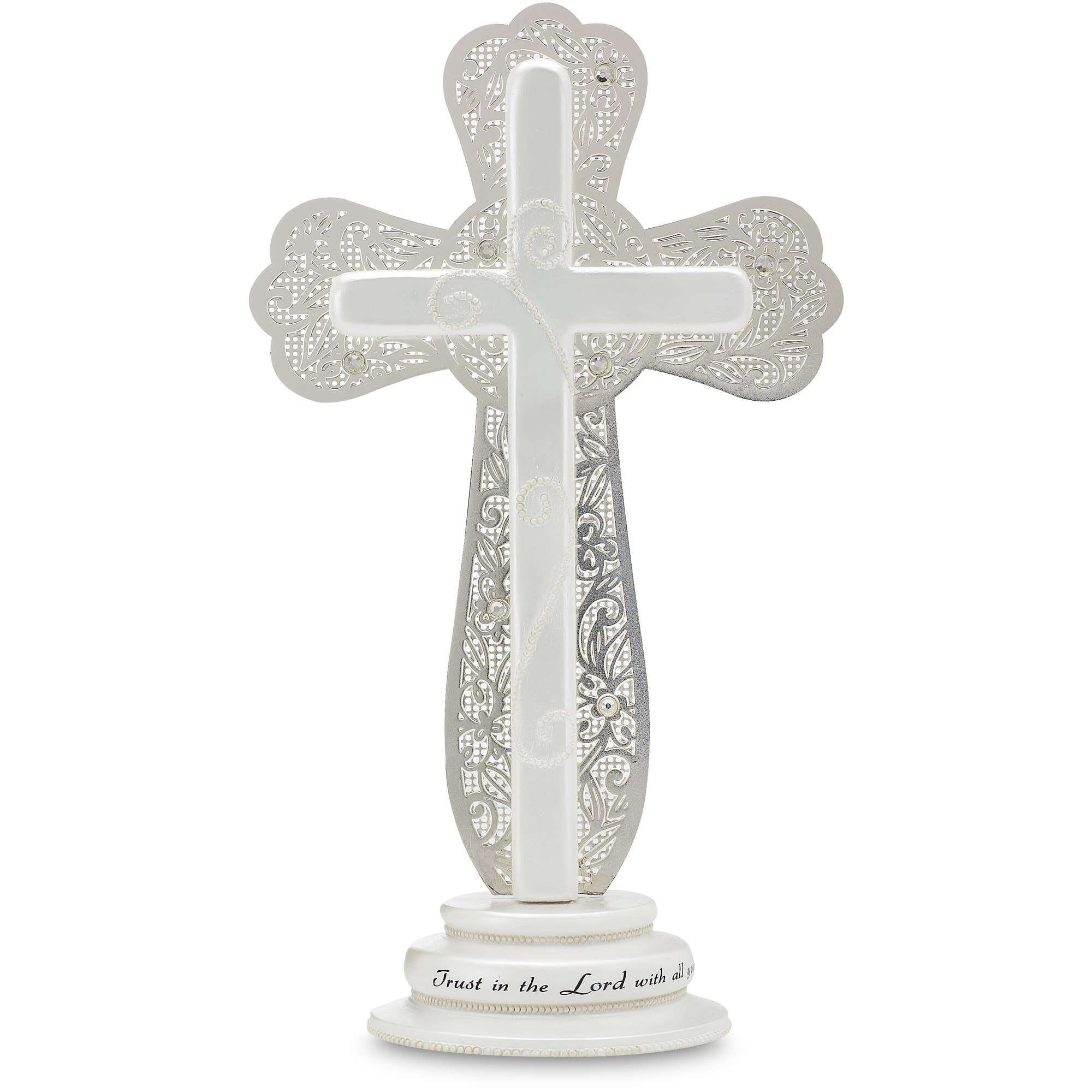 Trust in the Lord - 7.5" Self-Standing Cross