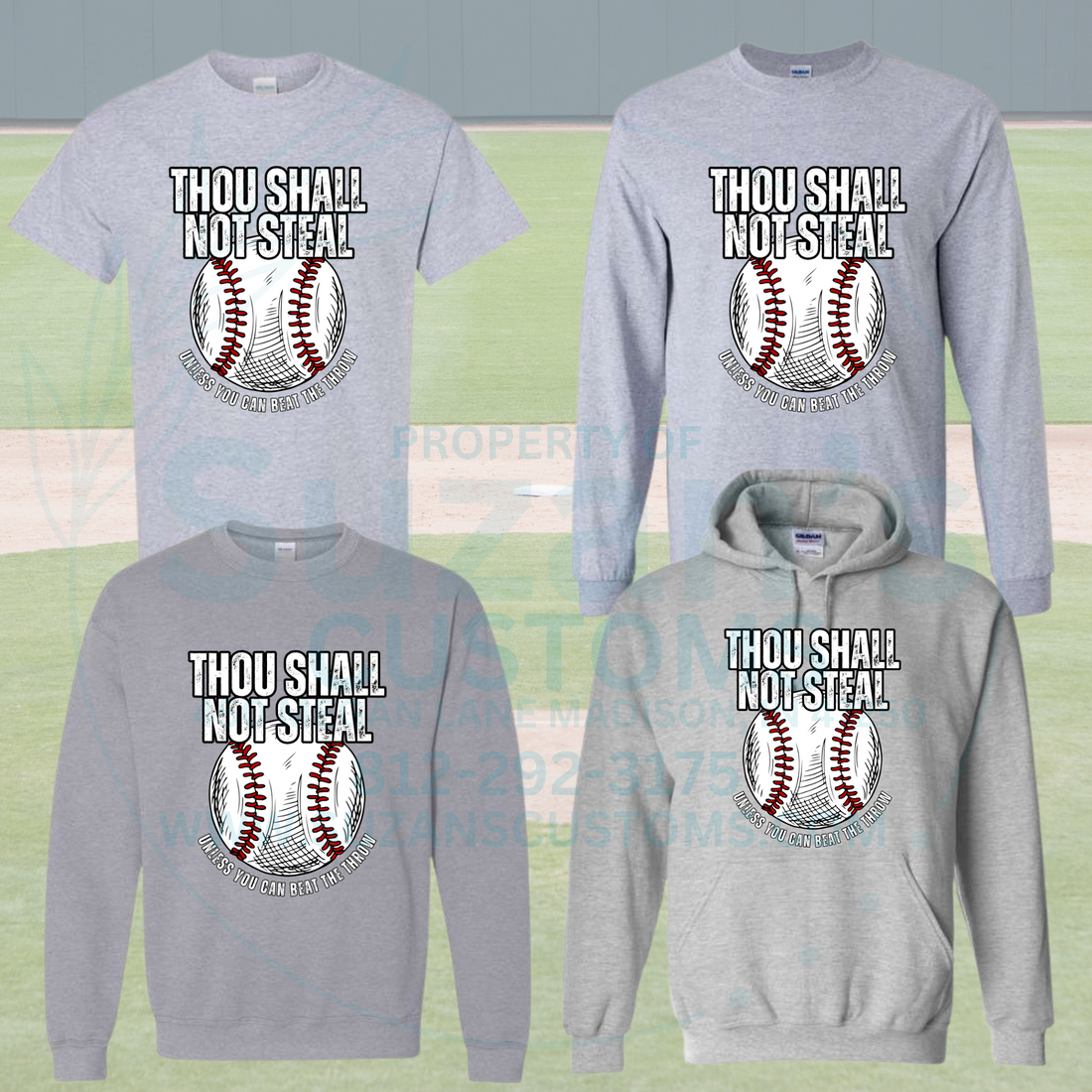 Thou Shall Not Steal - baseball
