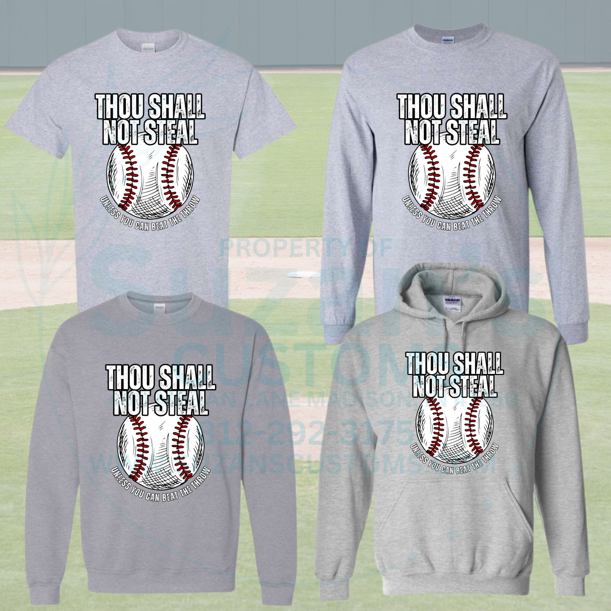Thou Shall Not Steal - baseball