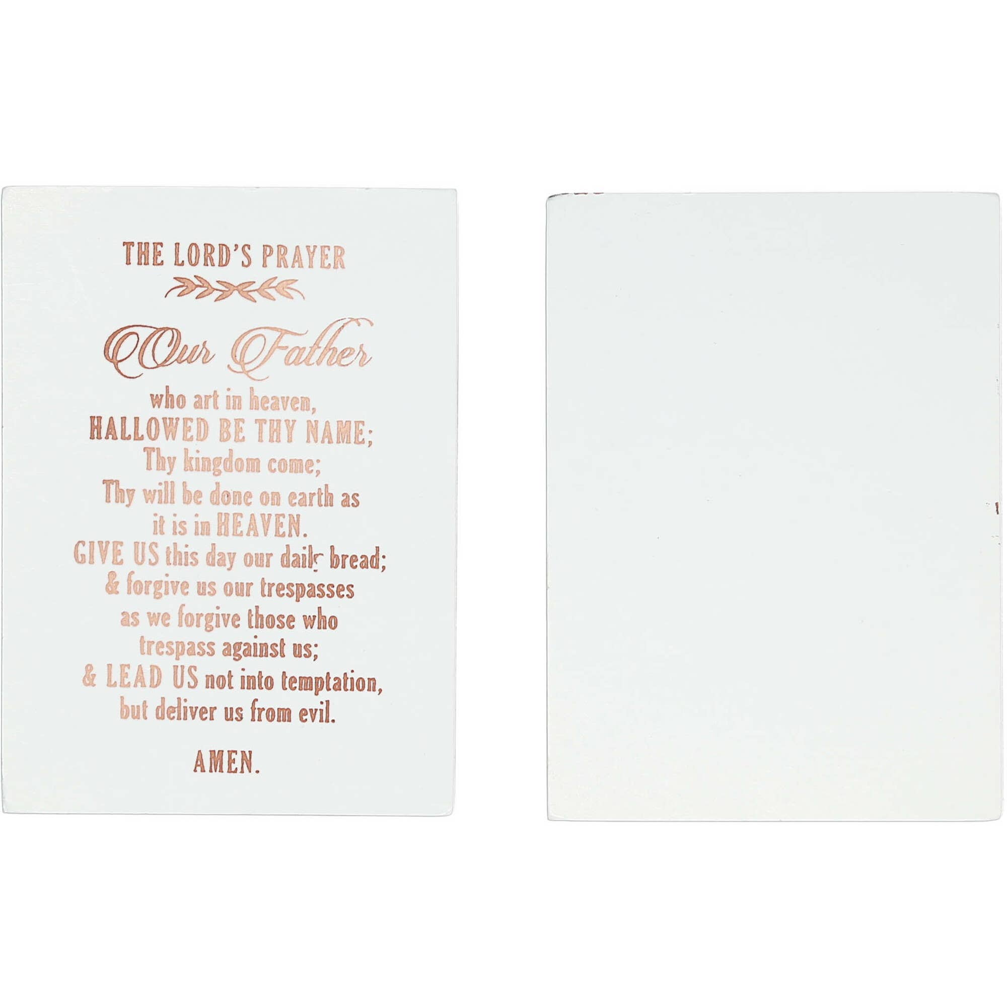 The Lord - 6.5" x 5" Prayer Box with Photo Frame