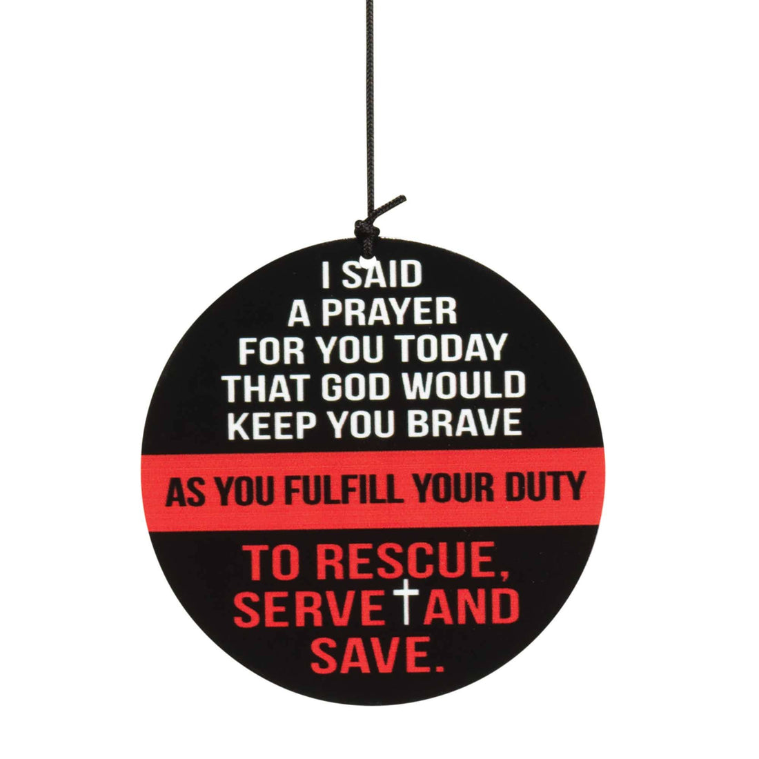 Windchime I Said A Prayer Red 35in