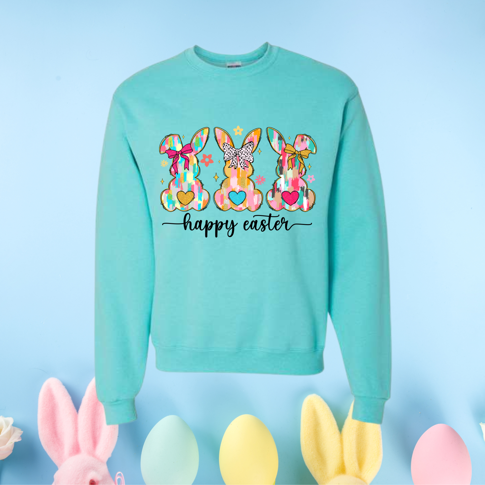 3 Bunnies, Happy Easter