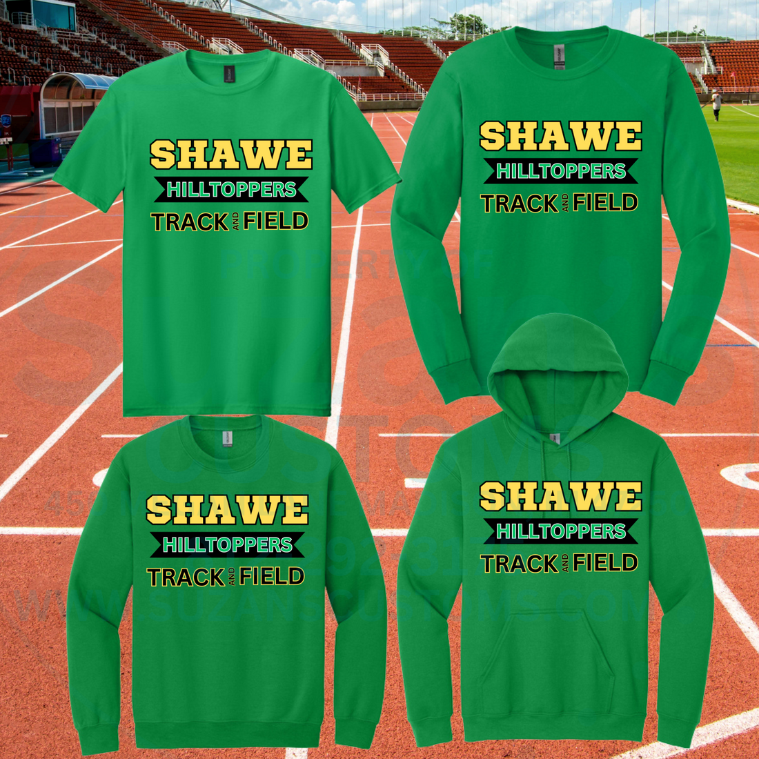 Shawe Track and Field - banner