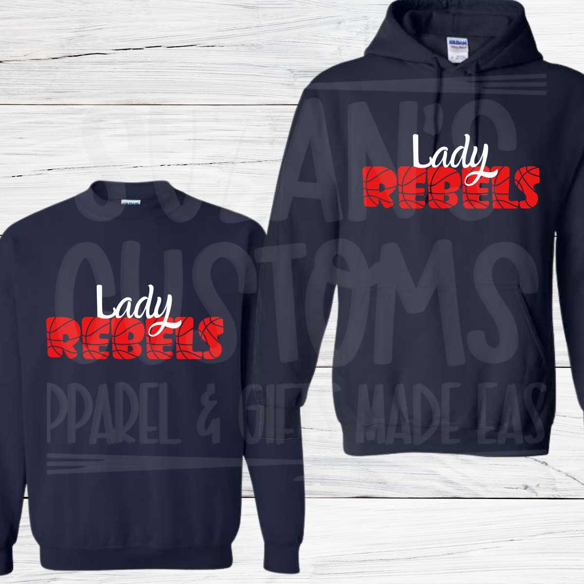 Lady Rebels Basketball outline