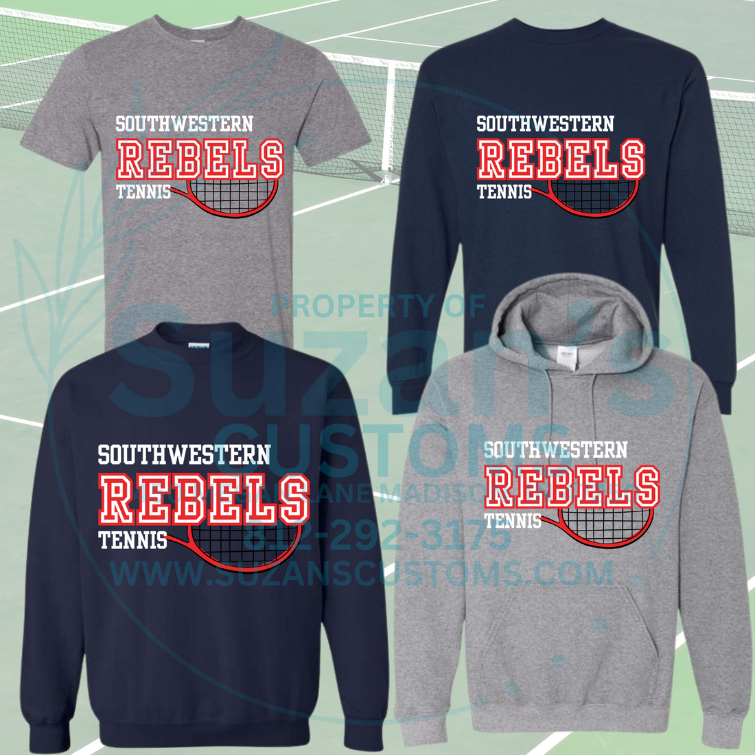 Southwestern Tennis - racket